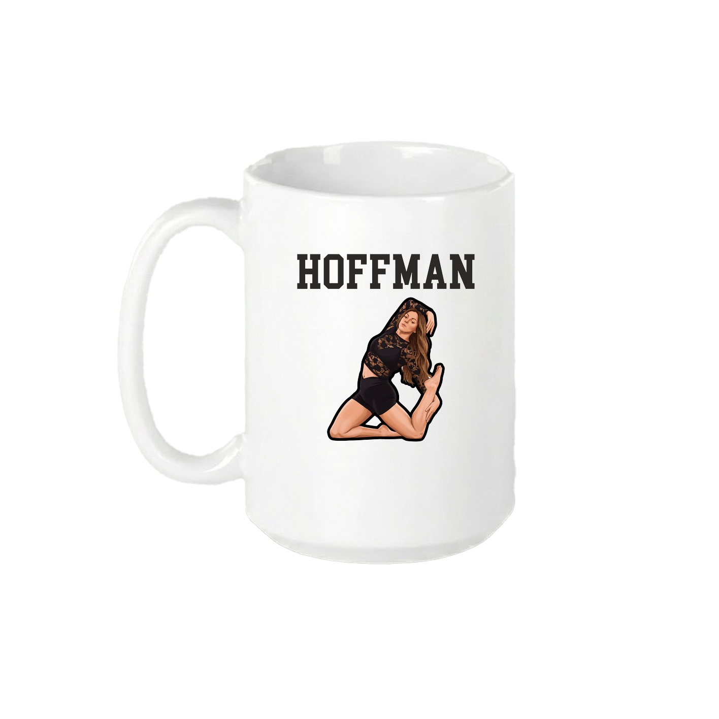 15oz Coffee Mug — Shirsey in White