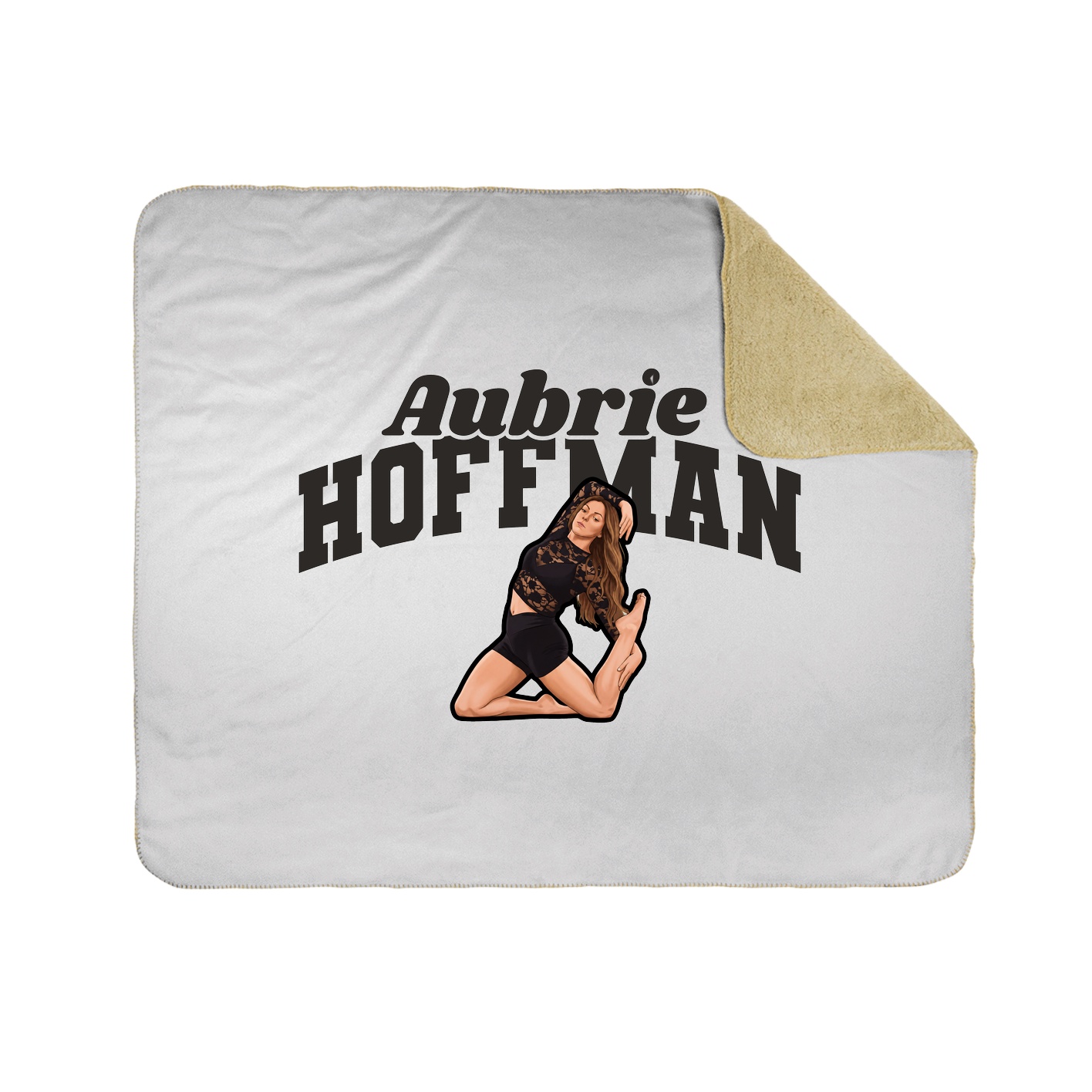 Throw Blanket — Signature Arch in White