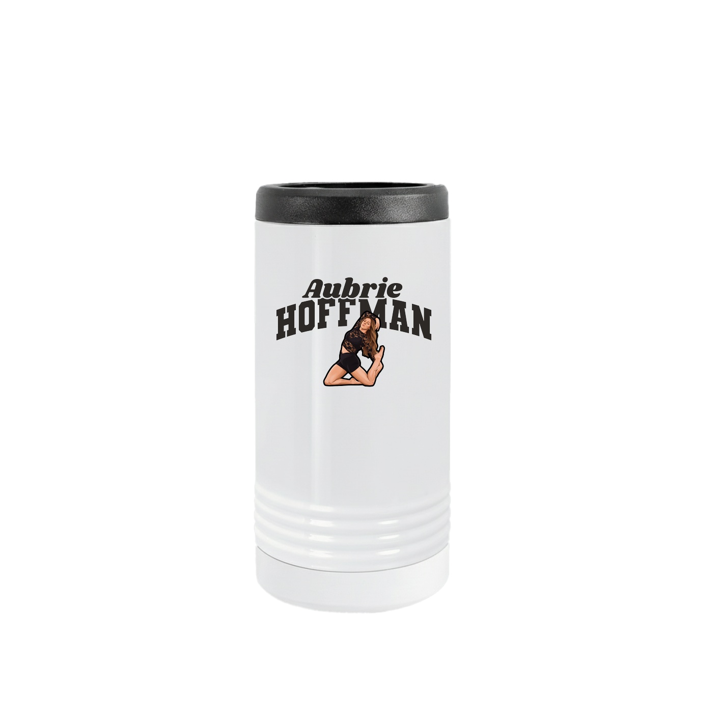 Slim Beverage Holder — Signature Arch in White