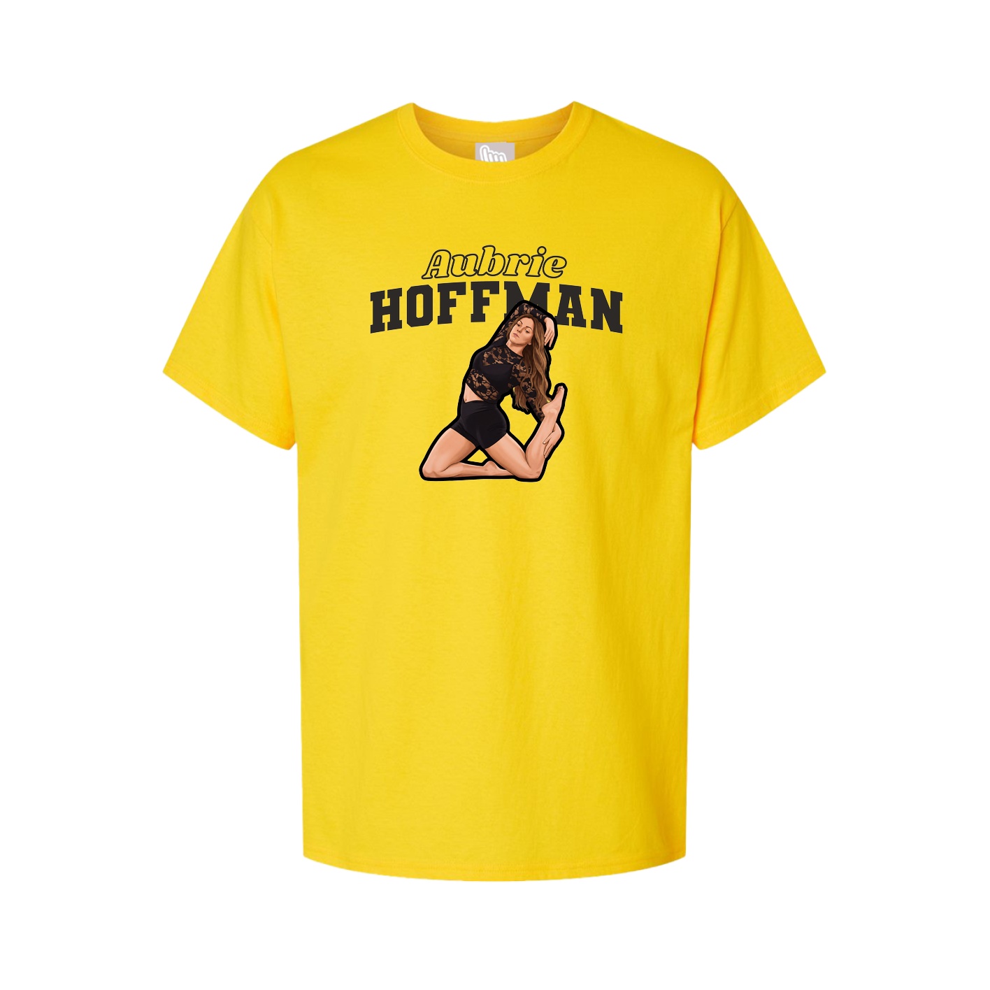 Youth Tee — Name Arch in Gold