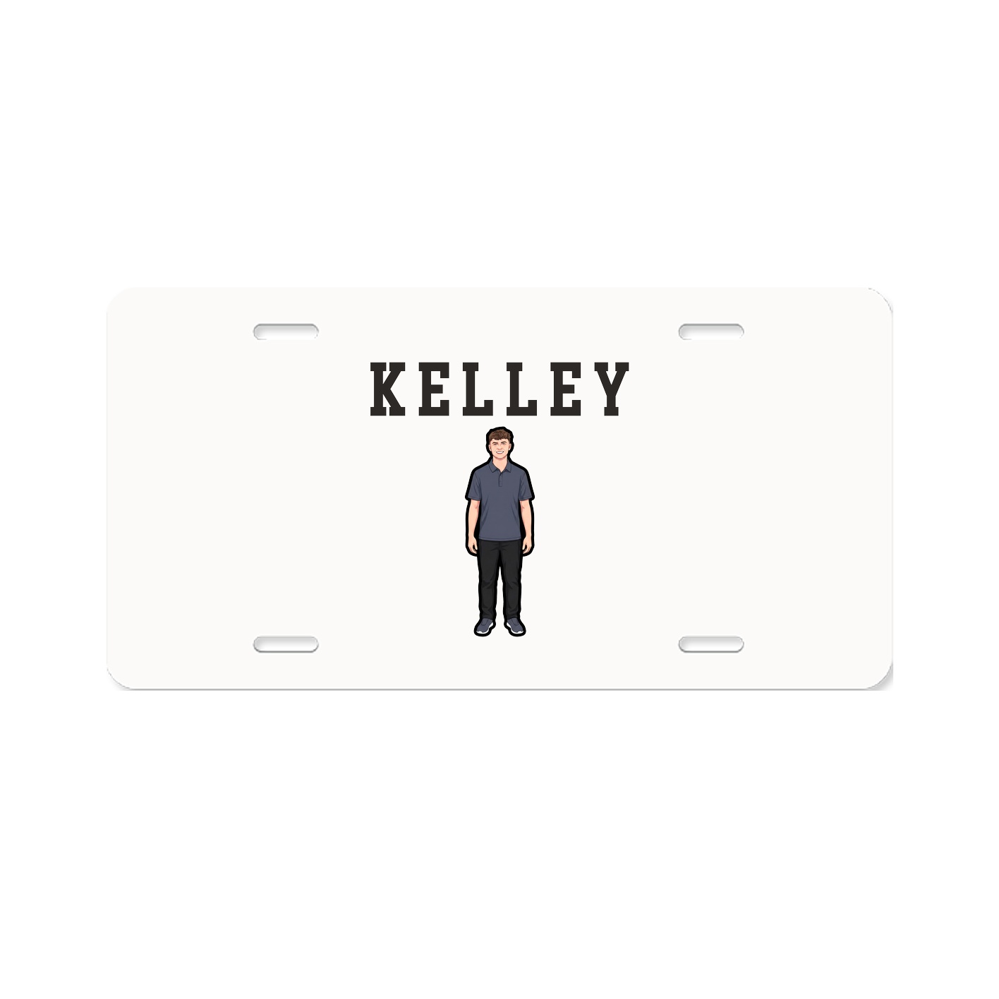 License Plate — Shirsey in Classic