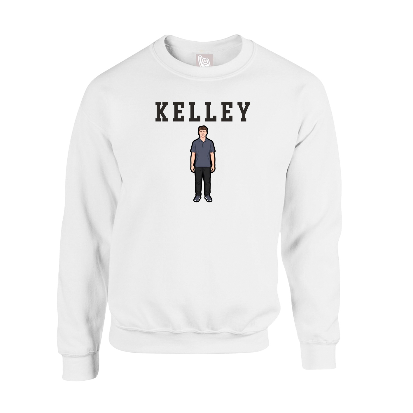 Fleece Crew — Shirsey in White