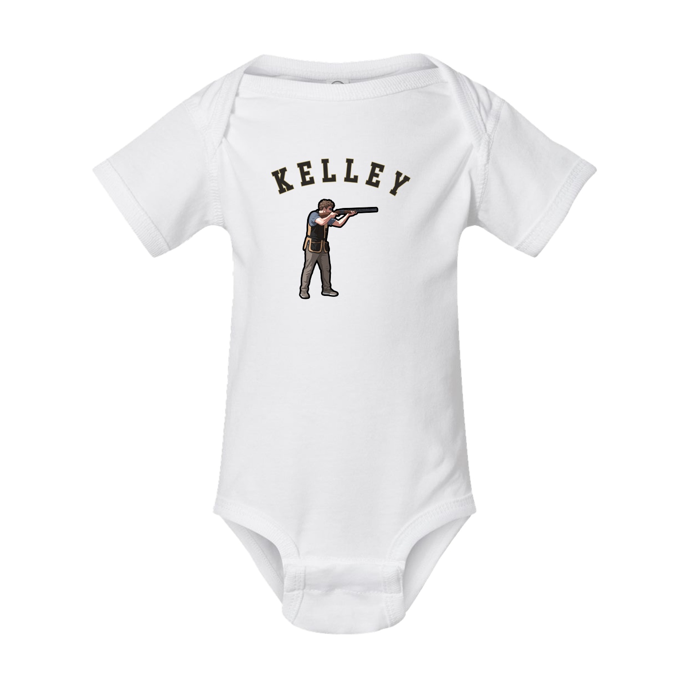 Baby Onesie — Shirsey Arch in White