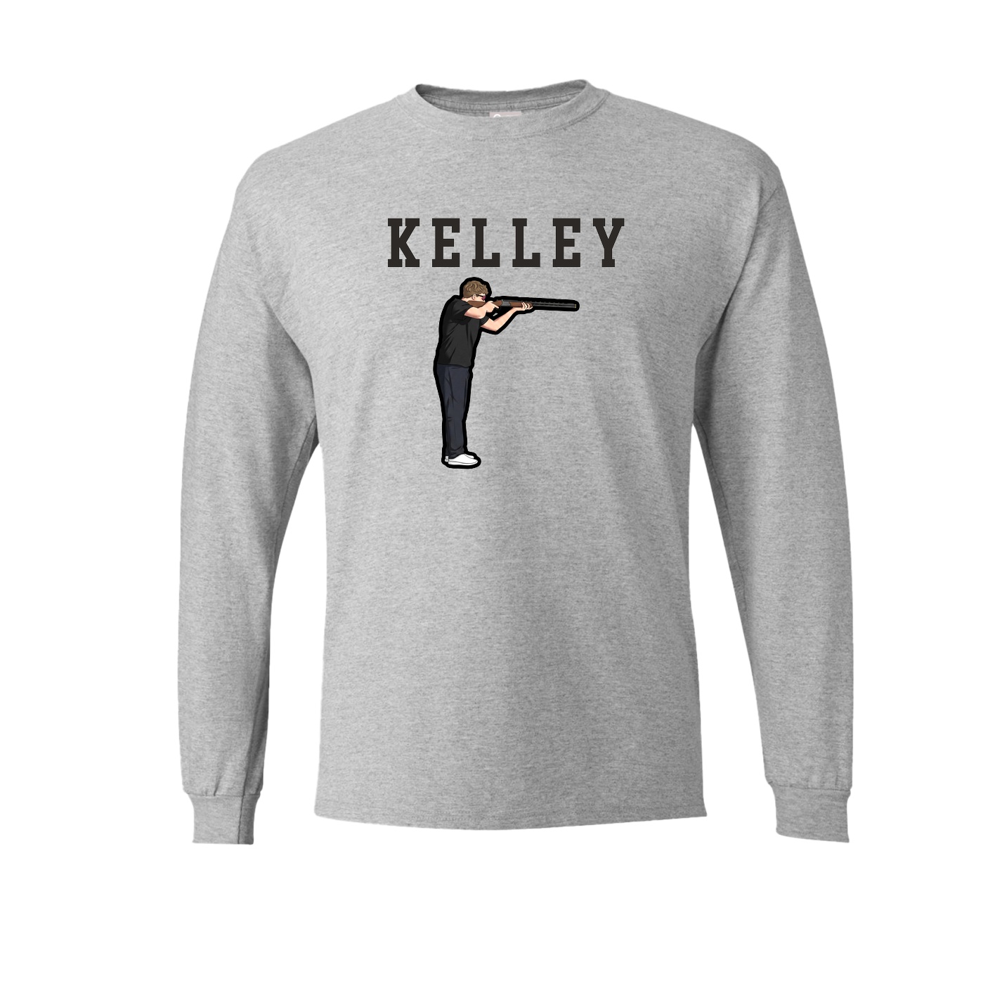 Long Sleeve Tee — Shirsey in Grey