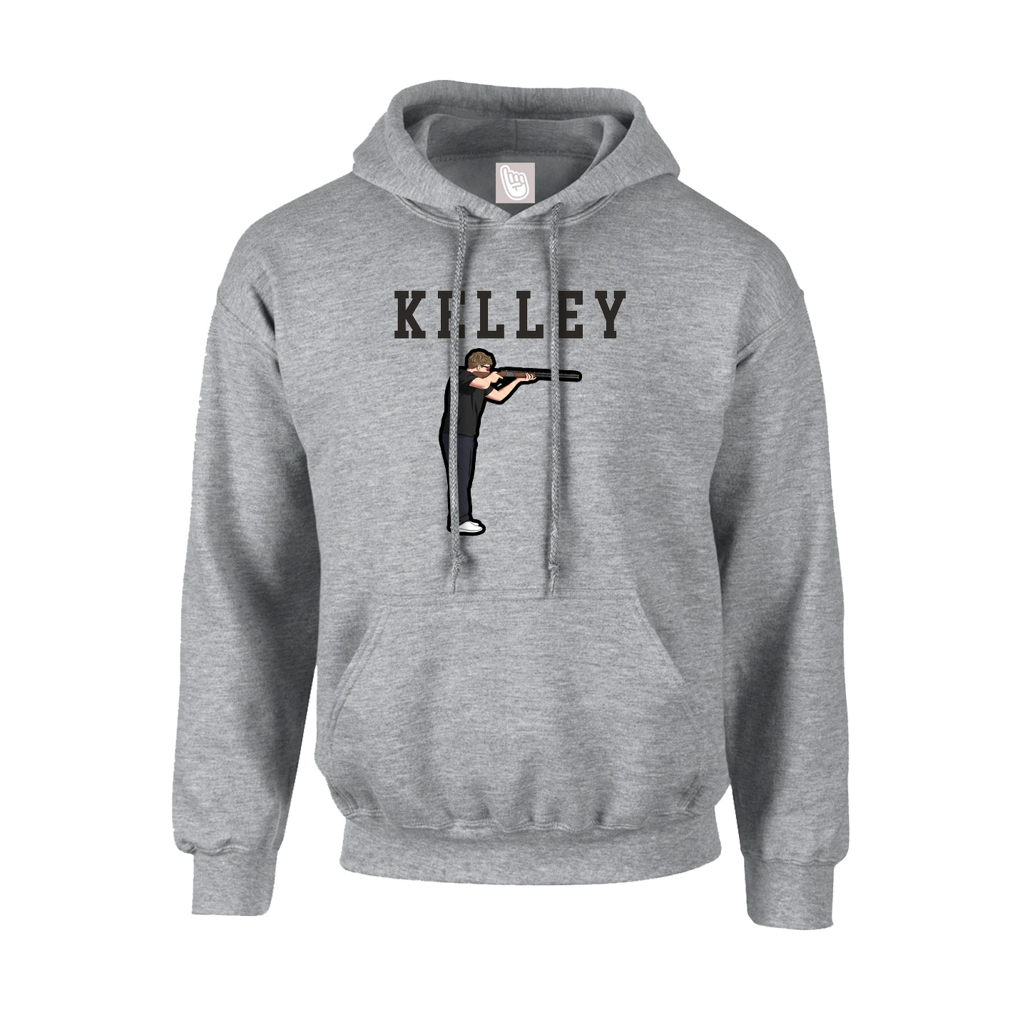 Hoodie — Shirsey in Grey