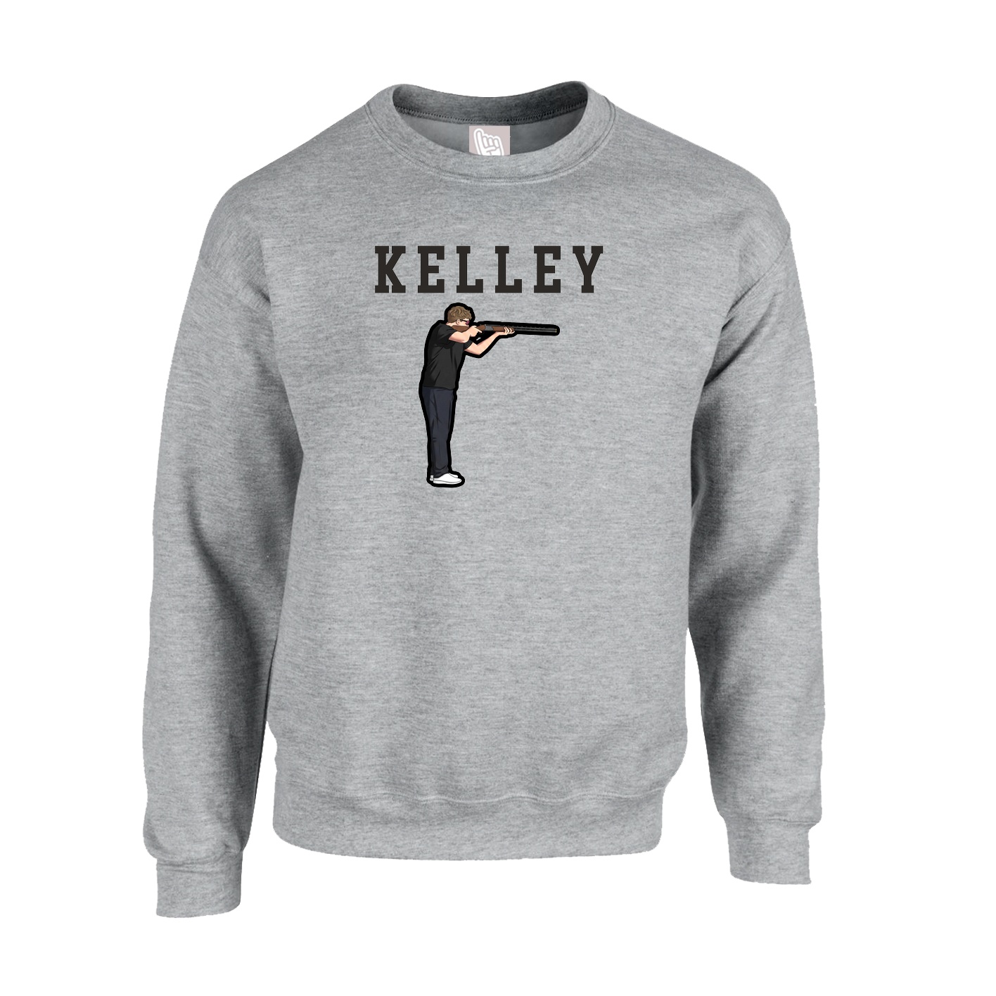 Fleece Crew — Shirsey in Grey