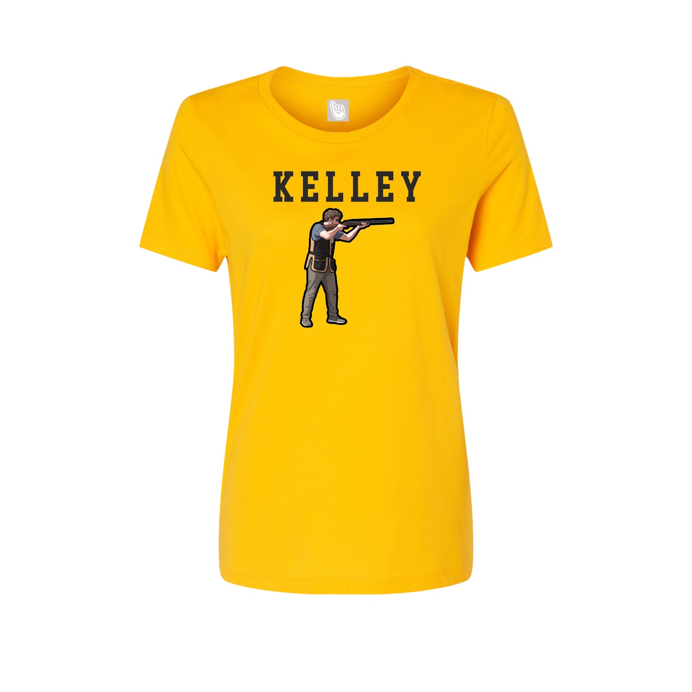 Fitted Women's Tee — Shirsey in Gold