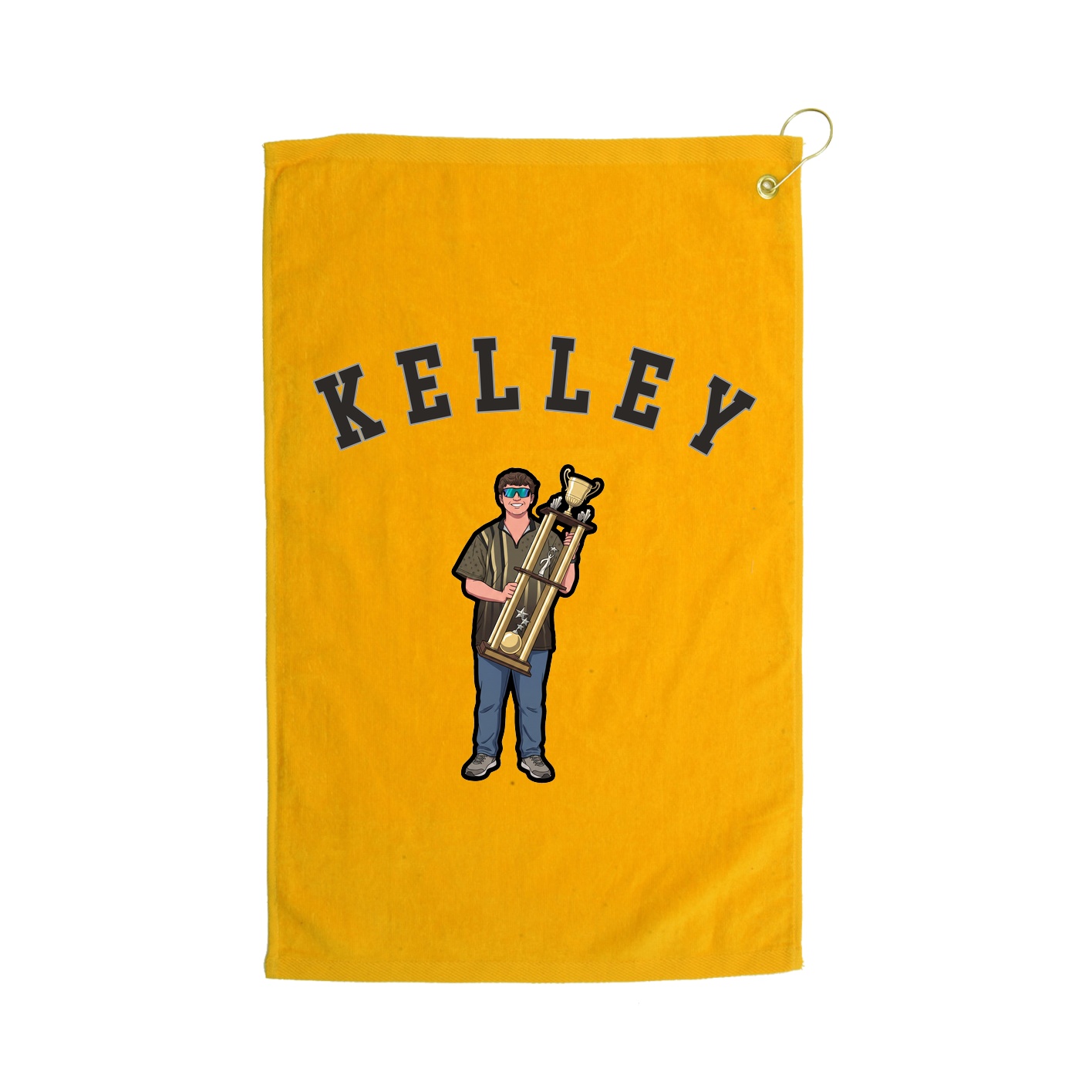 Golf Towel — Shirsey Arch in Gold