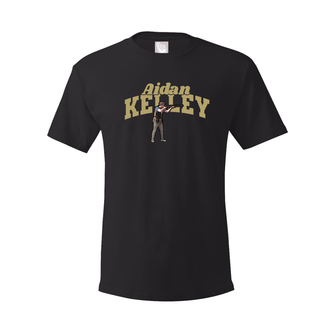 Youth Tee — Signature Arch in Black