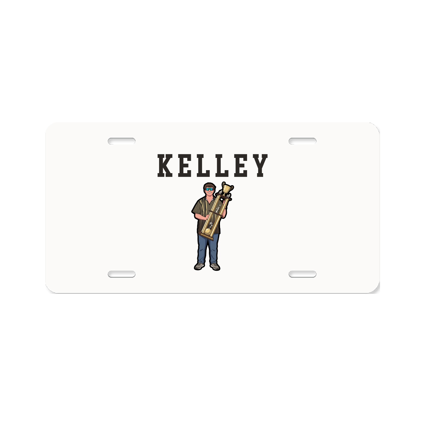 License Plate — Shirsey in Classic