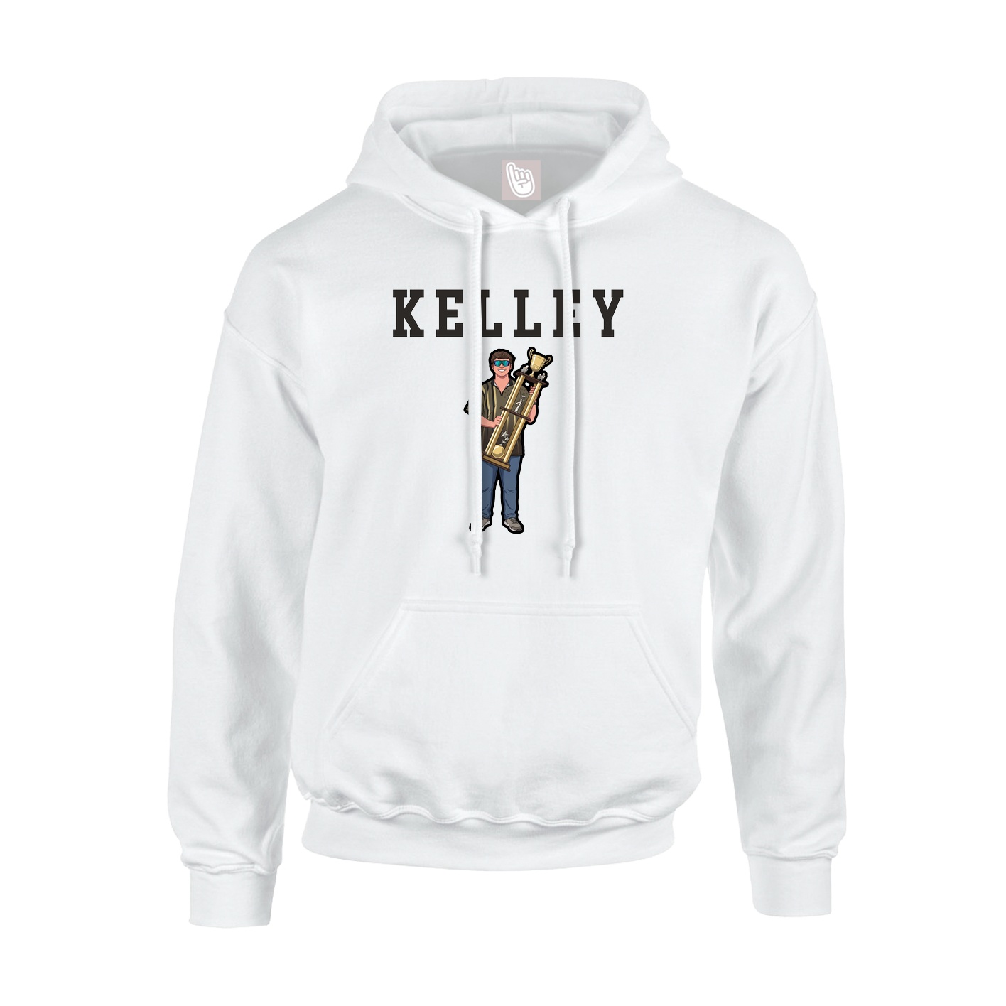 Youth Hoodie — Shirsey in White