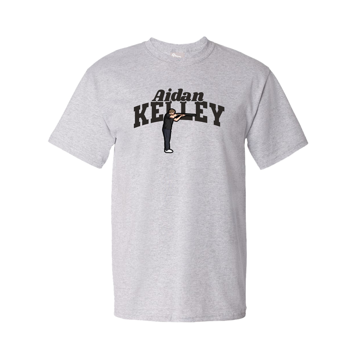 Youth Tee — Signature Arch in Grey