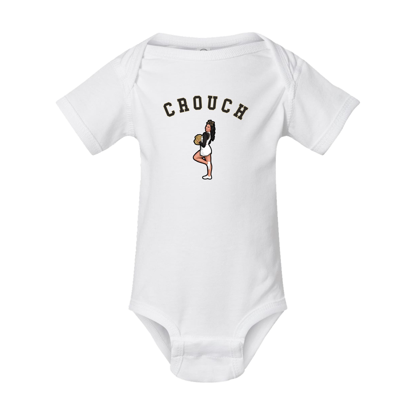 Baby Onesie — Shirsey Arch in White