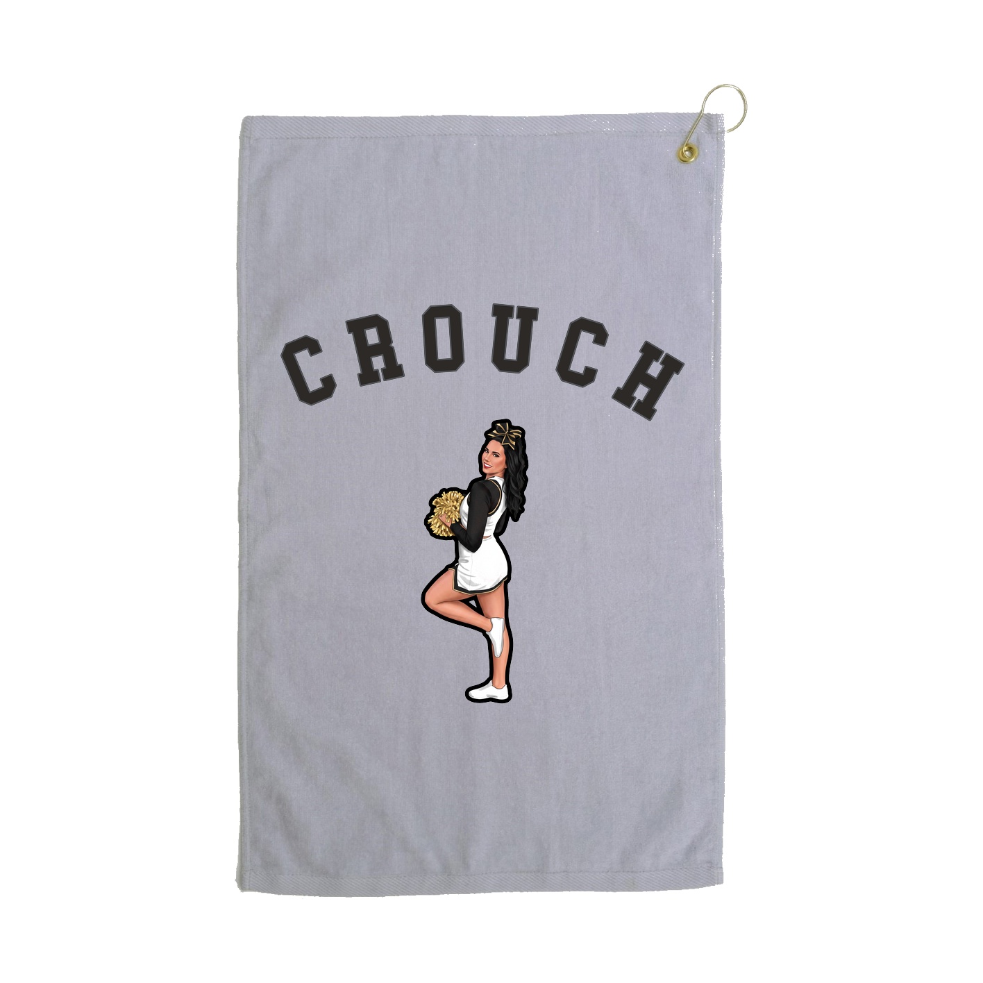 Golf Towel — Shirsey Arch in Grey
