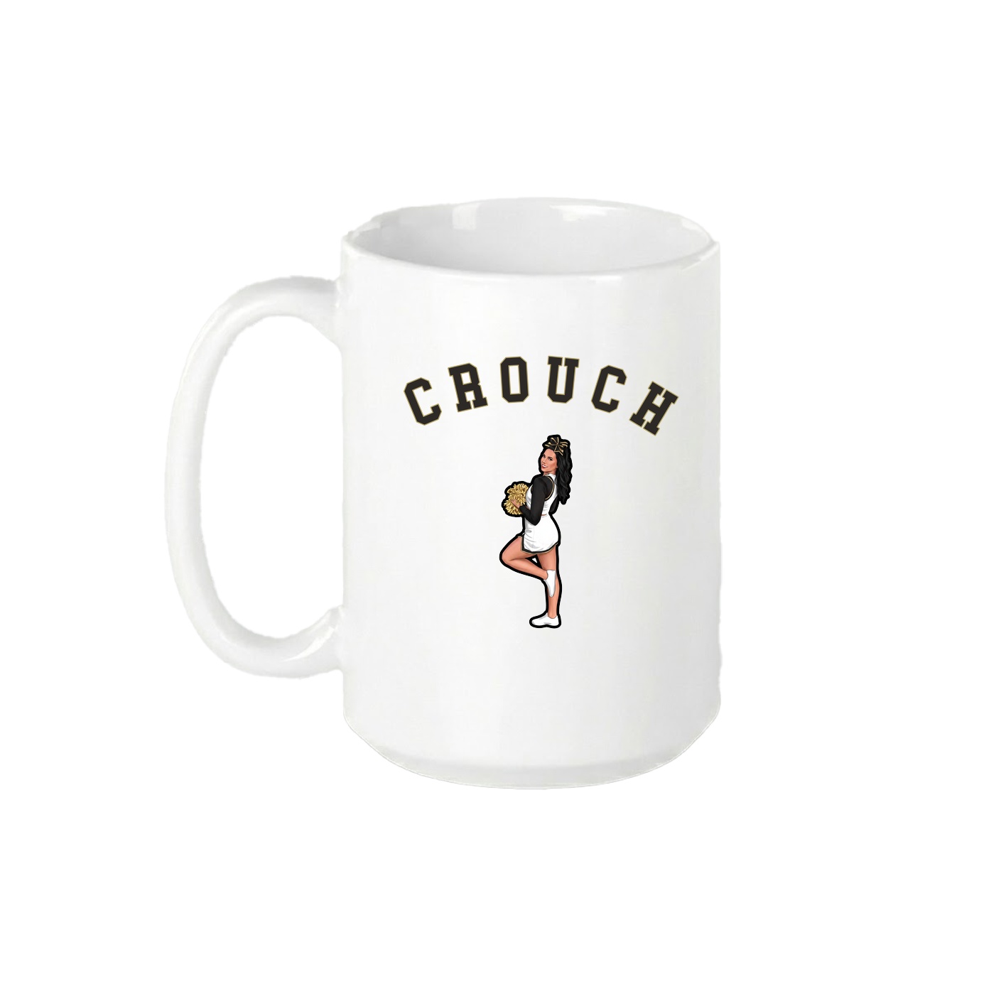 15oz Coffee Mug — Shirsey Arch in White