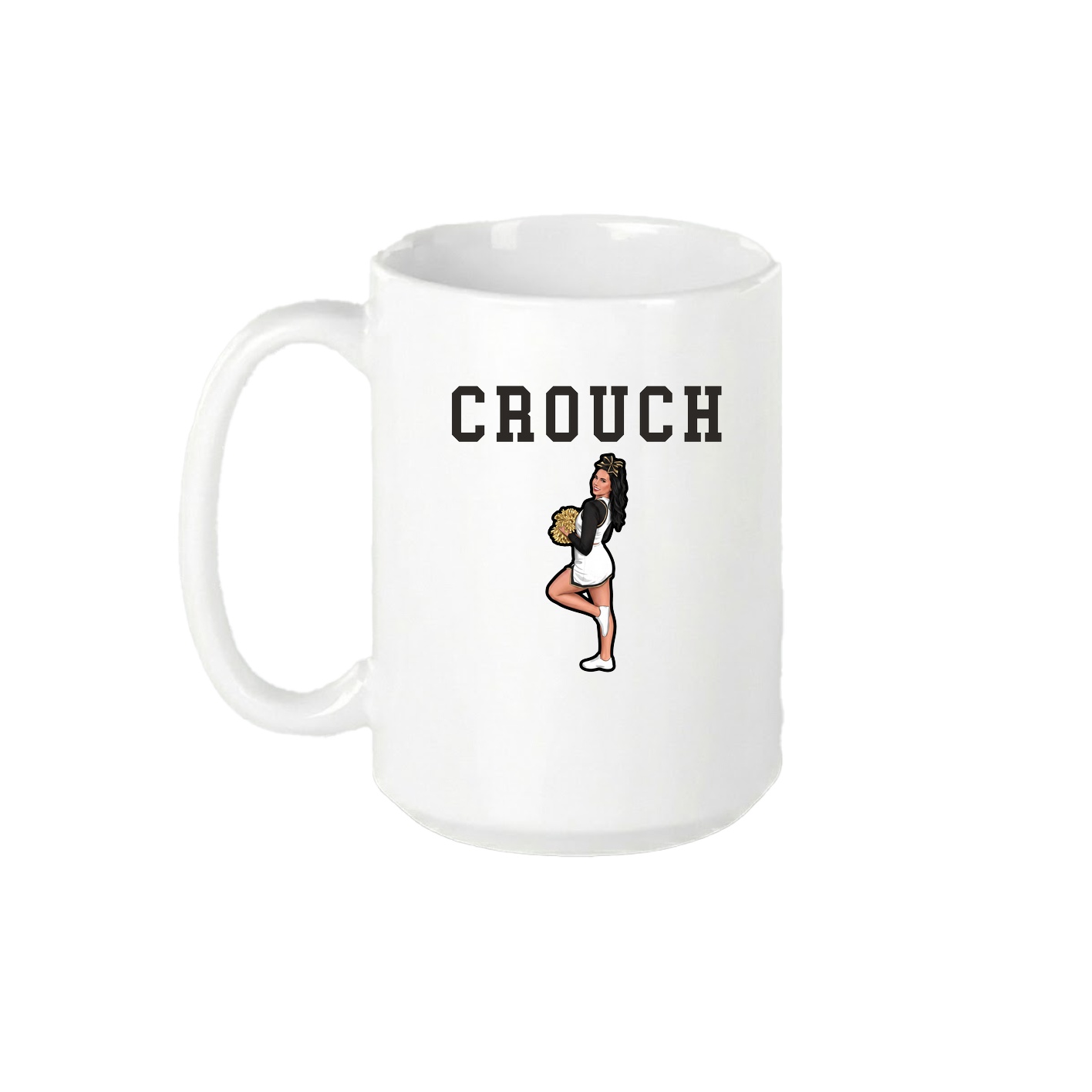15oz Coffee Mug — Shirsey in White