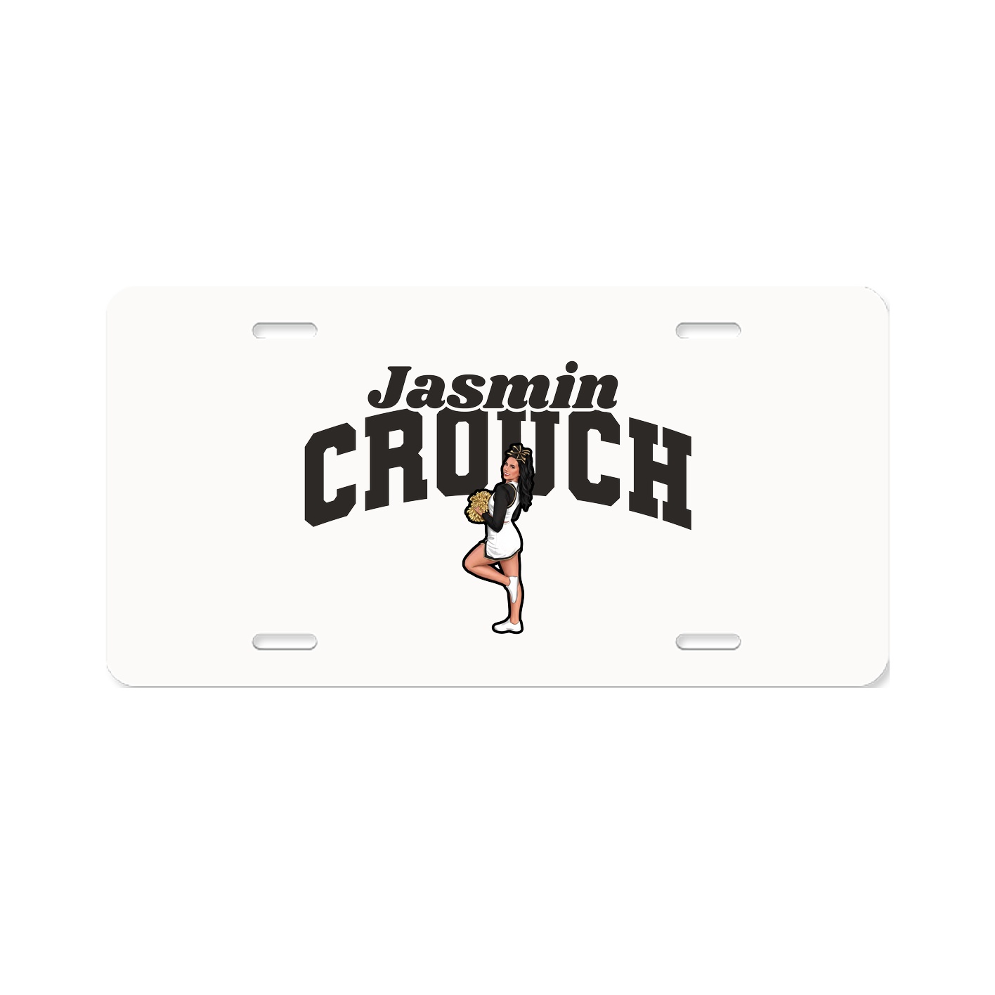 License Plate — Signature Arch in Classic