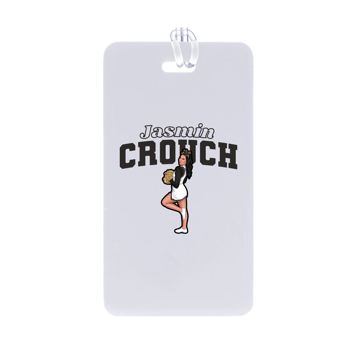 Bag Tag — Name Arch in Classic