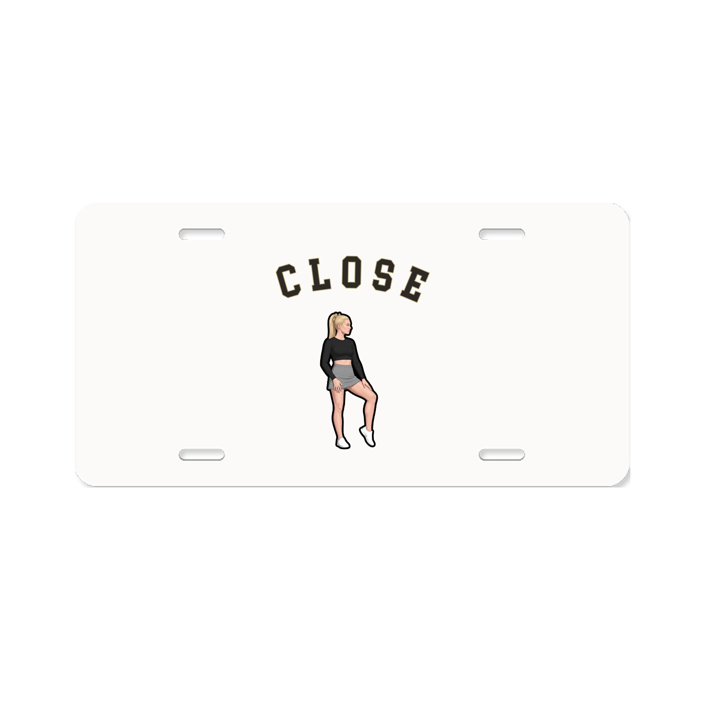 License Plate — Shirsey Arch in Classic