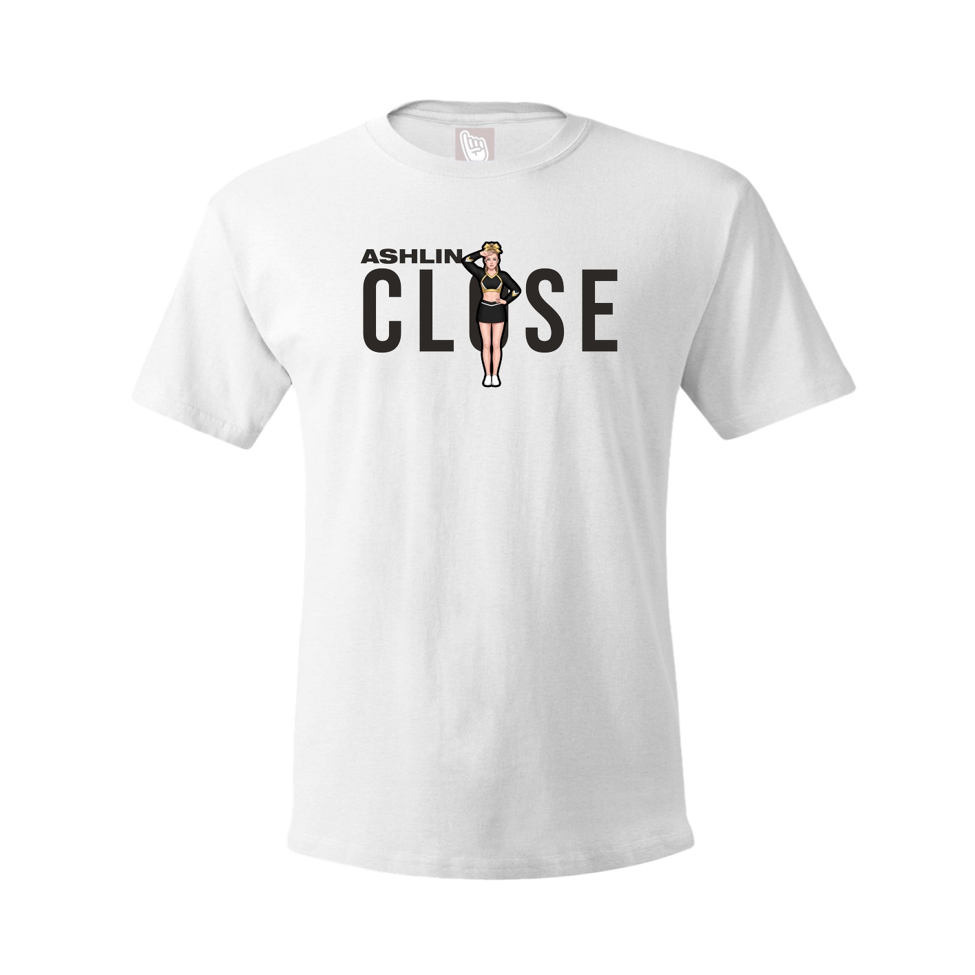 Youth Tee — Player Name in White