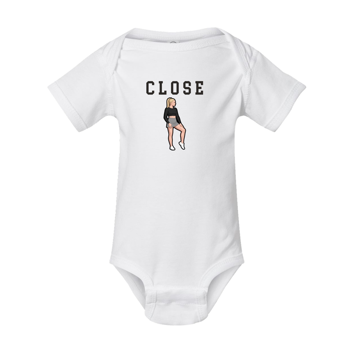 Baby Onesie — Shirsey in White