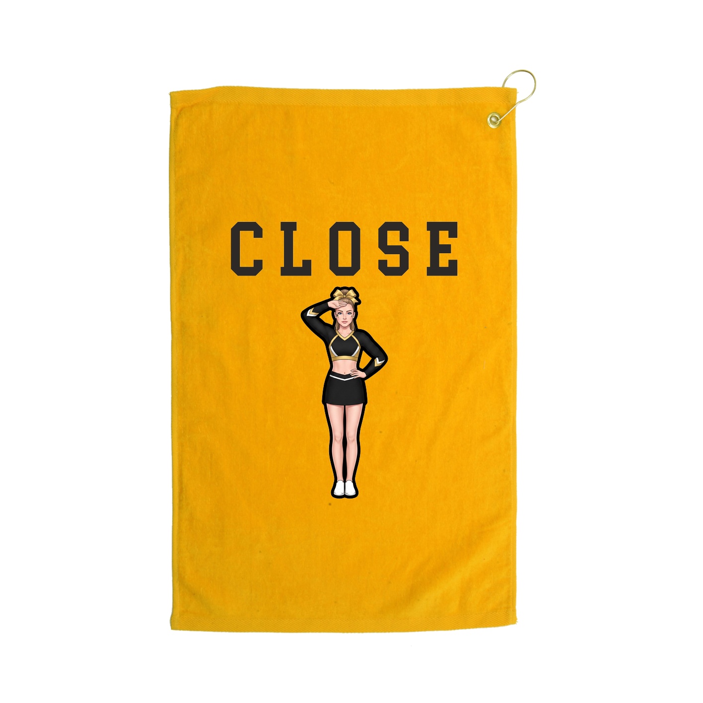 Golf Towel — Shirsey in Gold