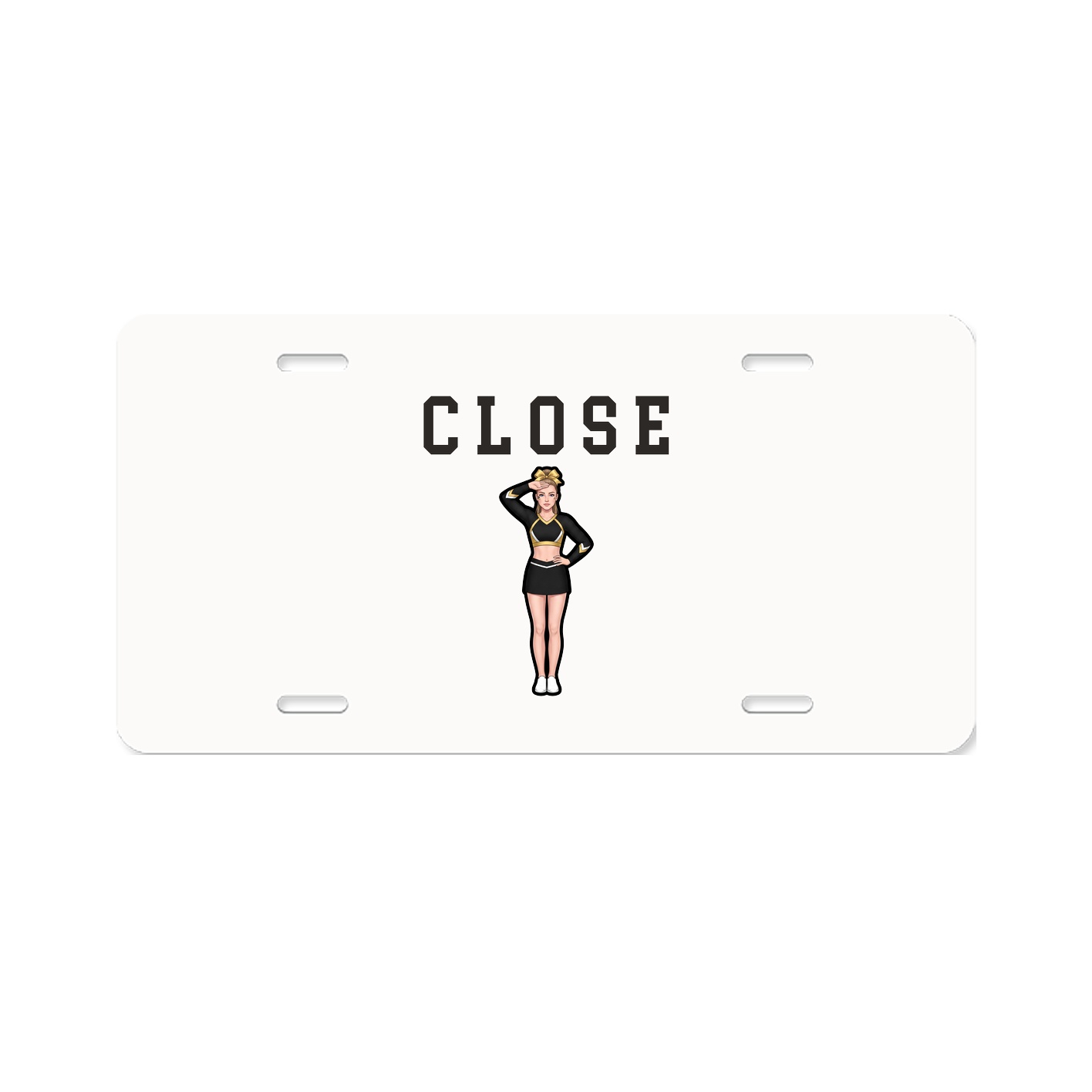 License Plate — Shirsey in Classic