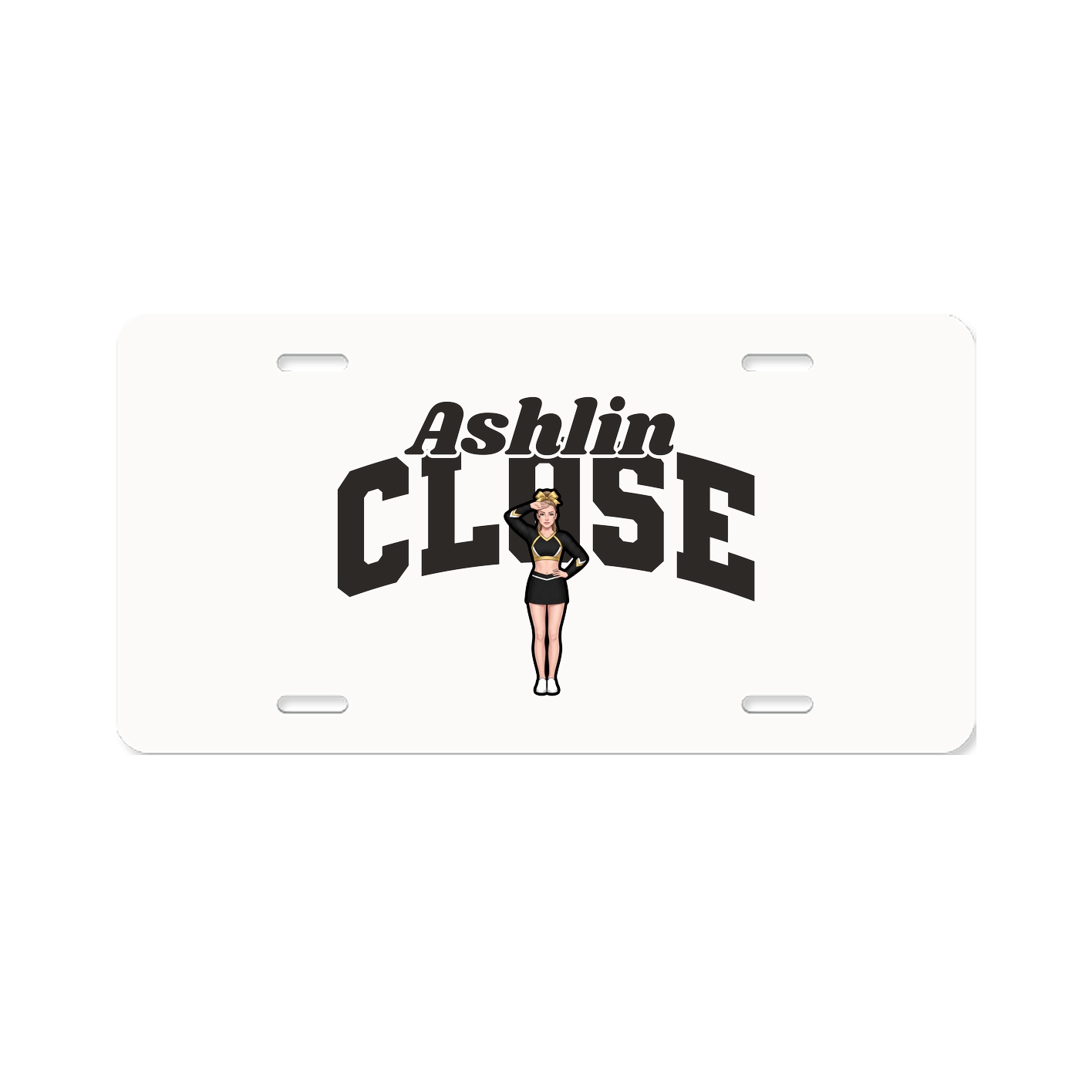 License Plate — Signature Arch in Classic