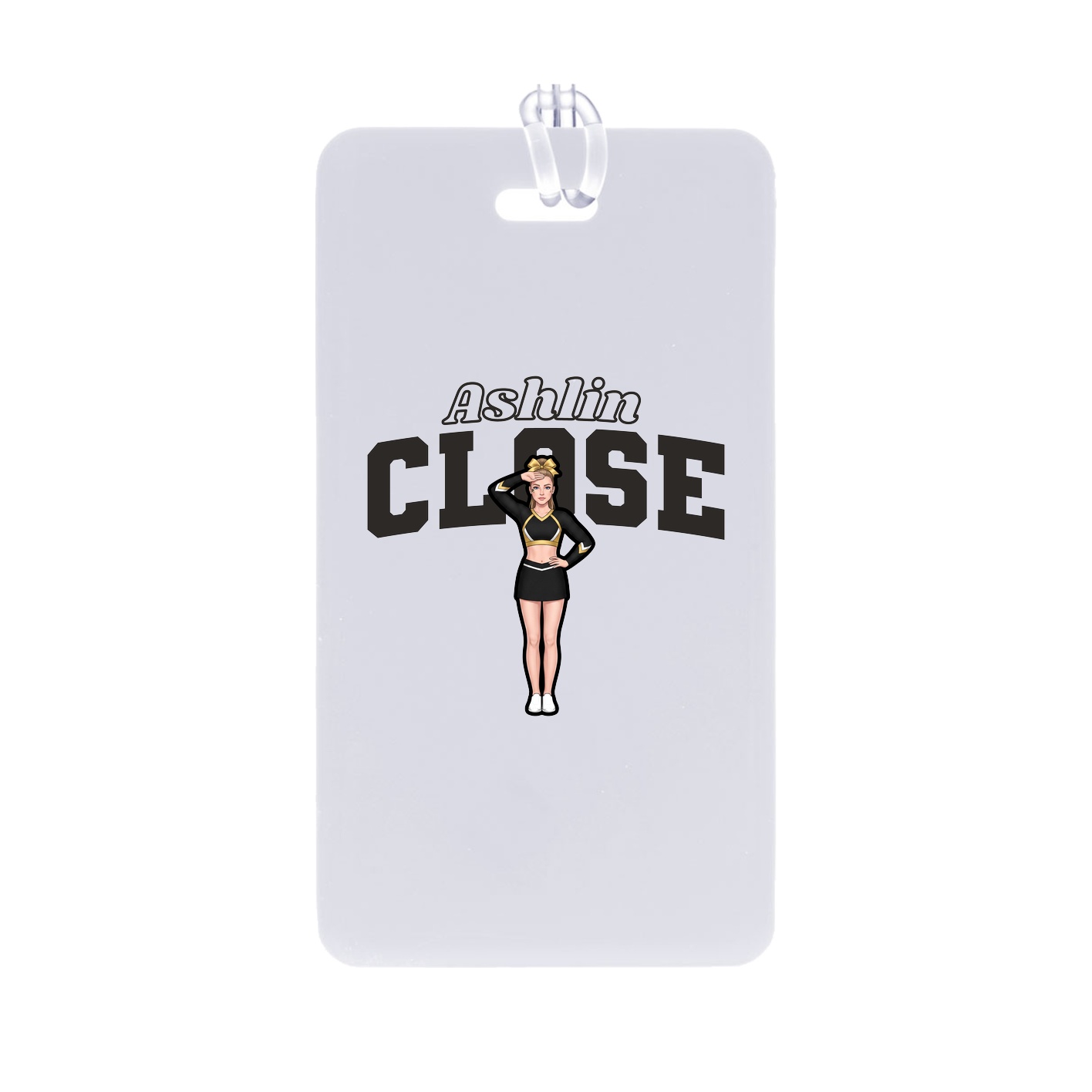 Bag Tag — Name Arch in Classic