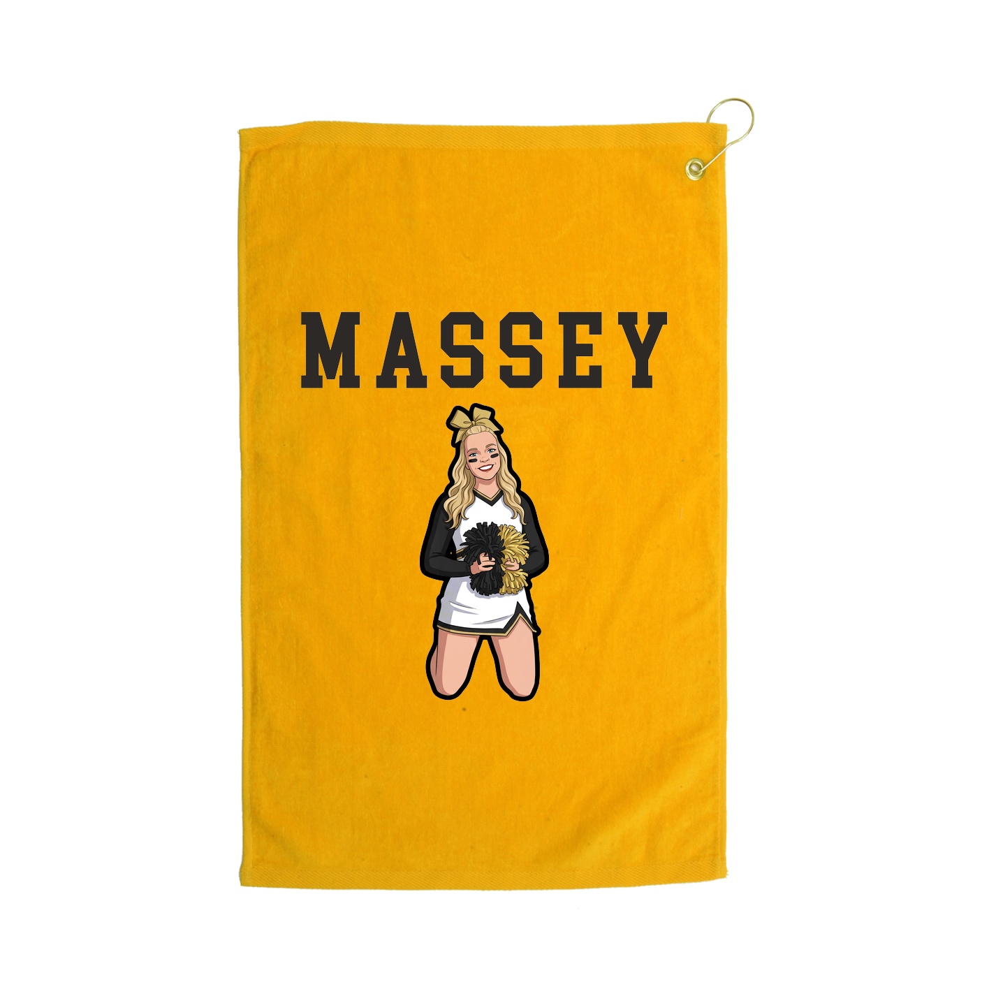 Golf Towel — Shirsey in Gold