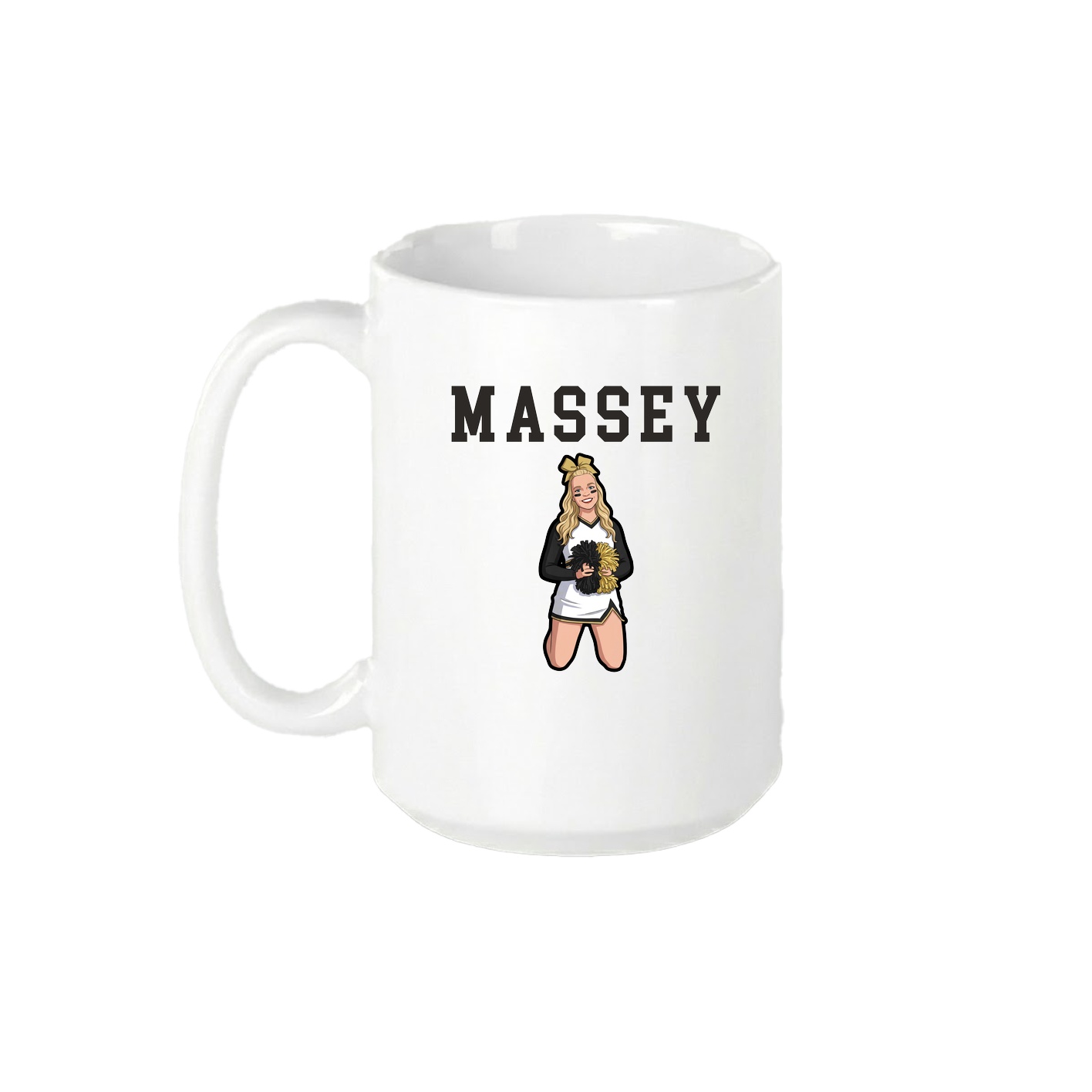 15oz Coffee Mug — Shirsey in White