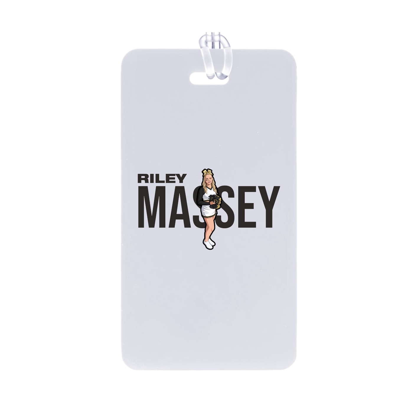 Bag Tag — Player Name in Classic
