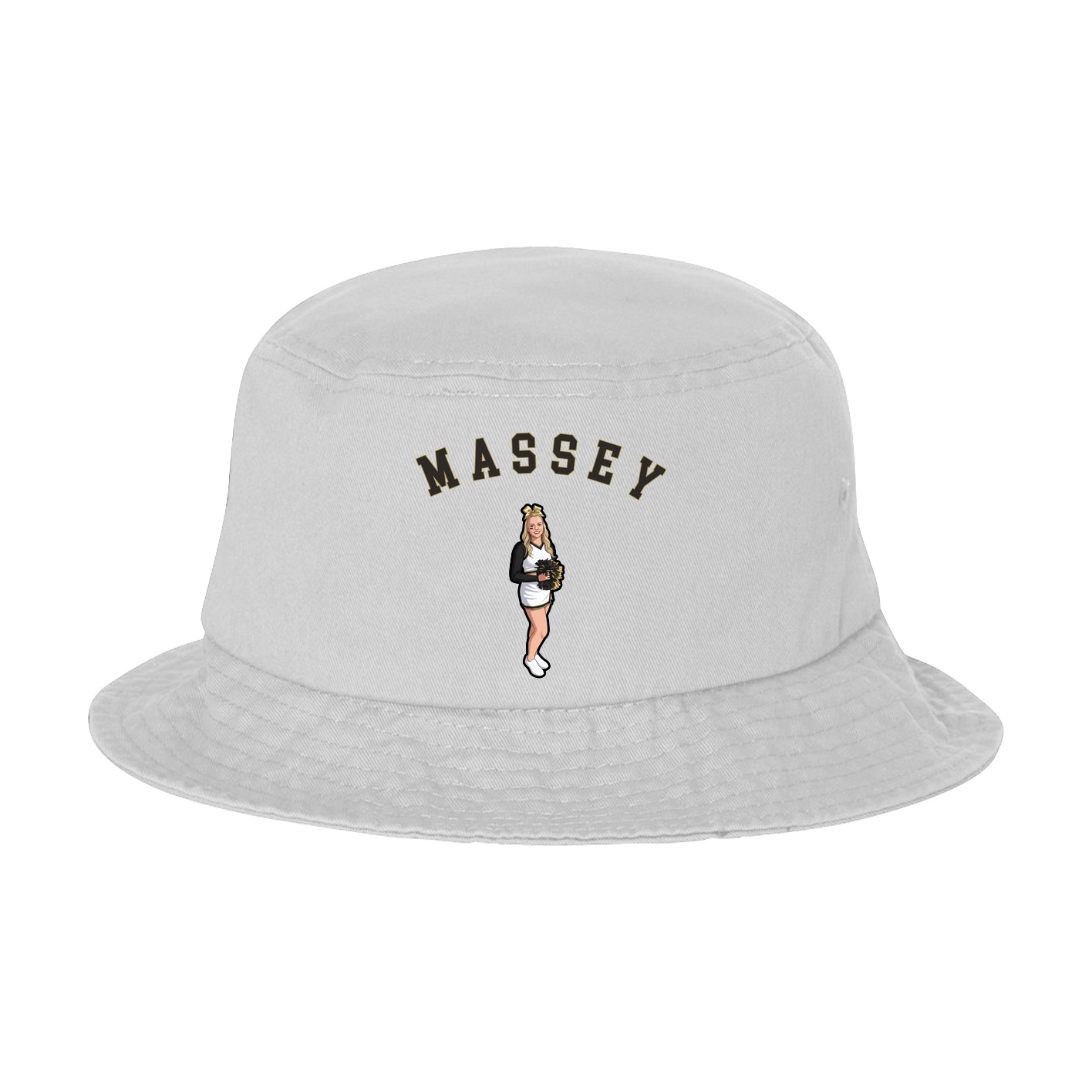 Bucket Cap — Shirsey Arch in White