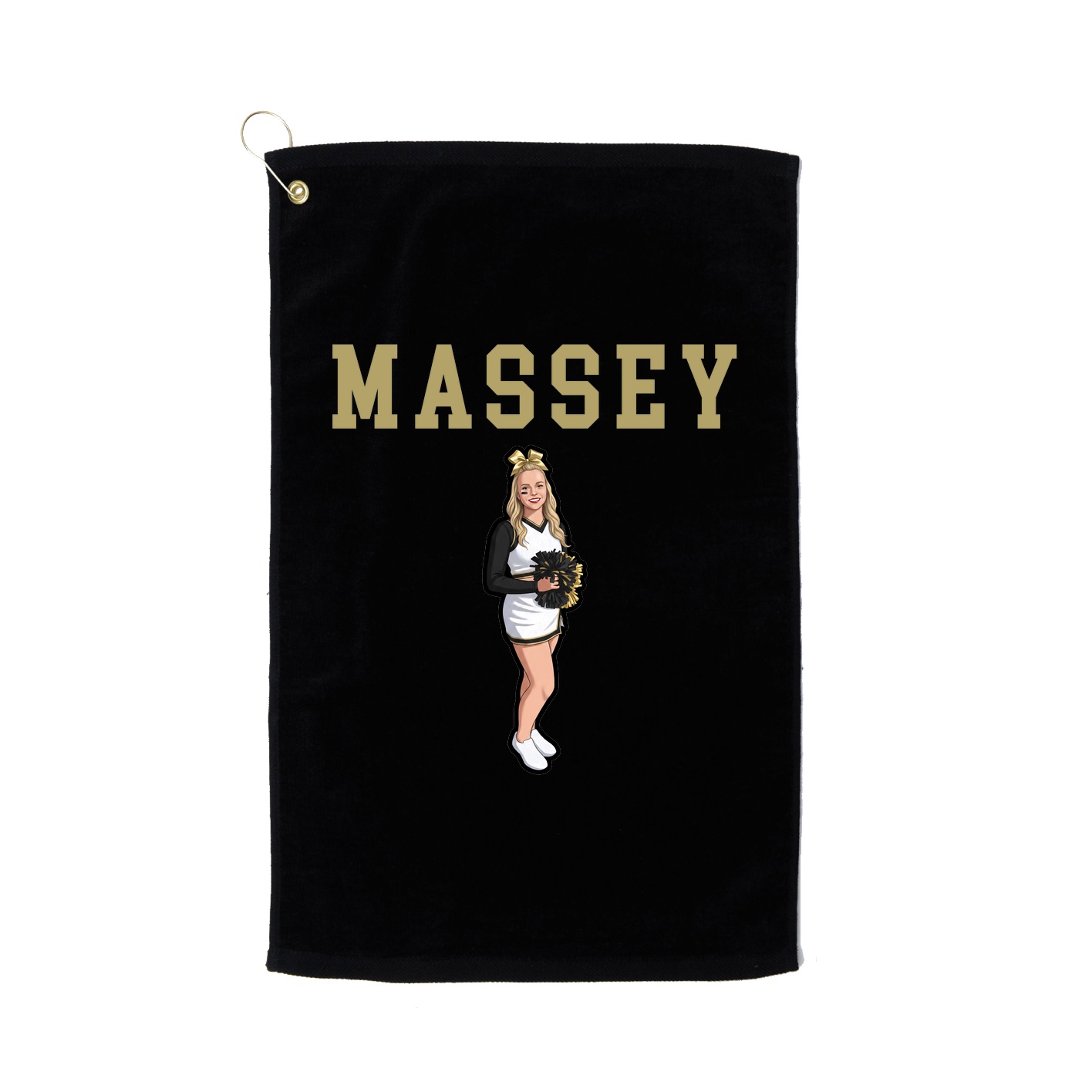 Golf Towel — Shirsey in Black
