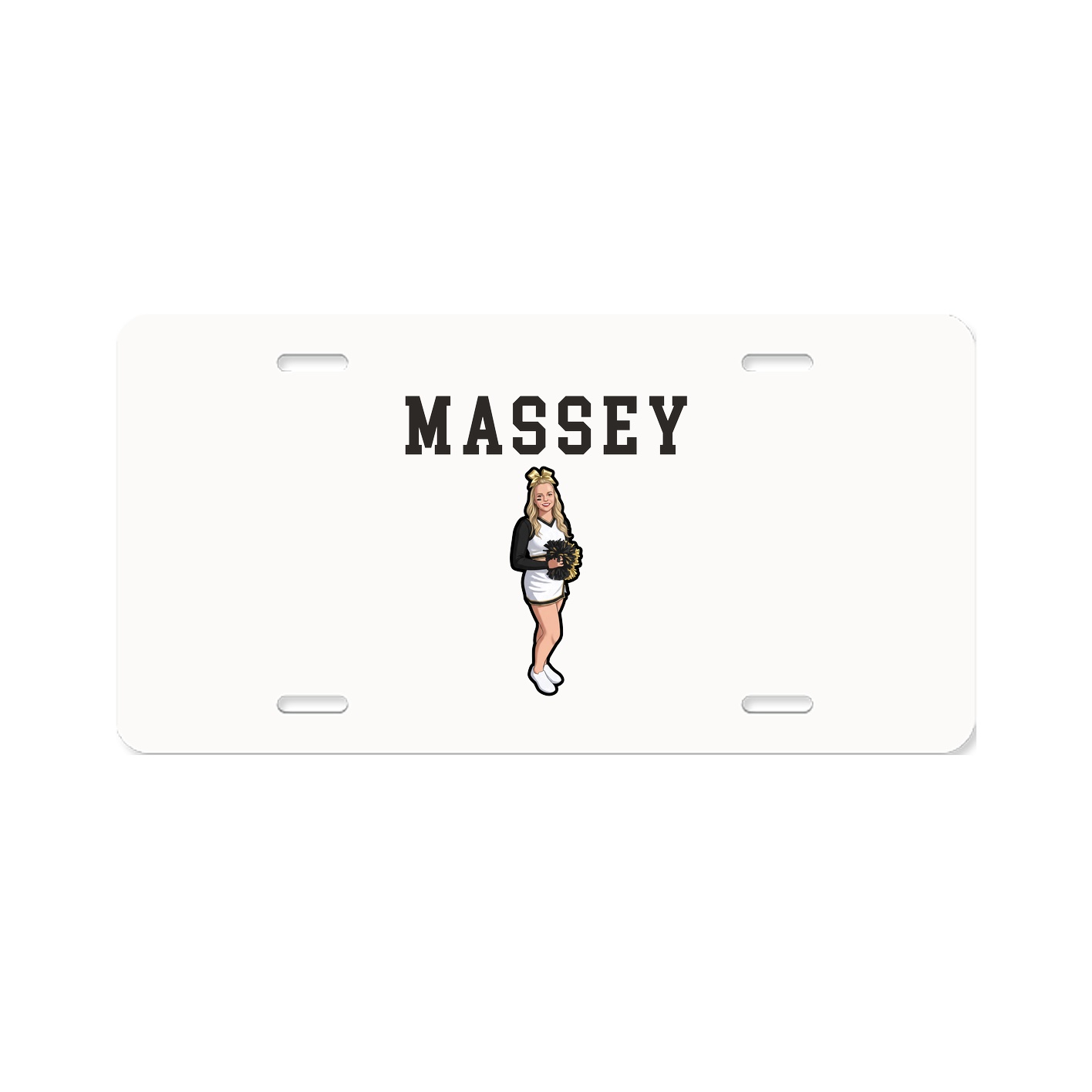 License Plate — Shirsey in Classic