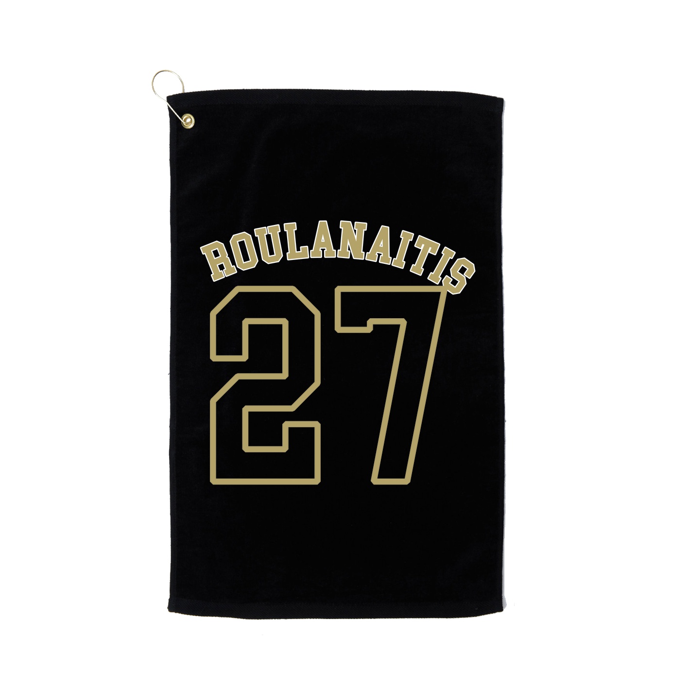 Golf Towel — Shirsey Arch in Black