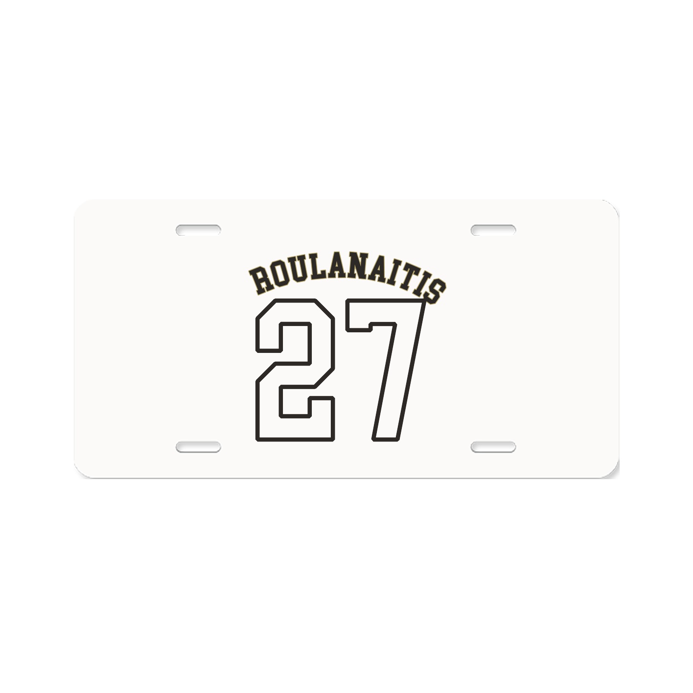 License Plate — Shirsey Arch in Classic