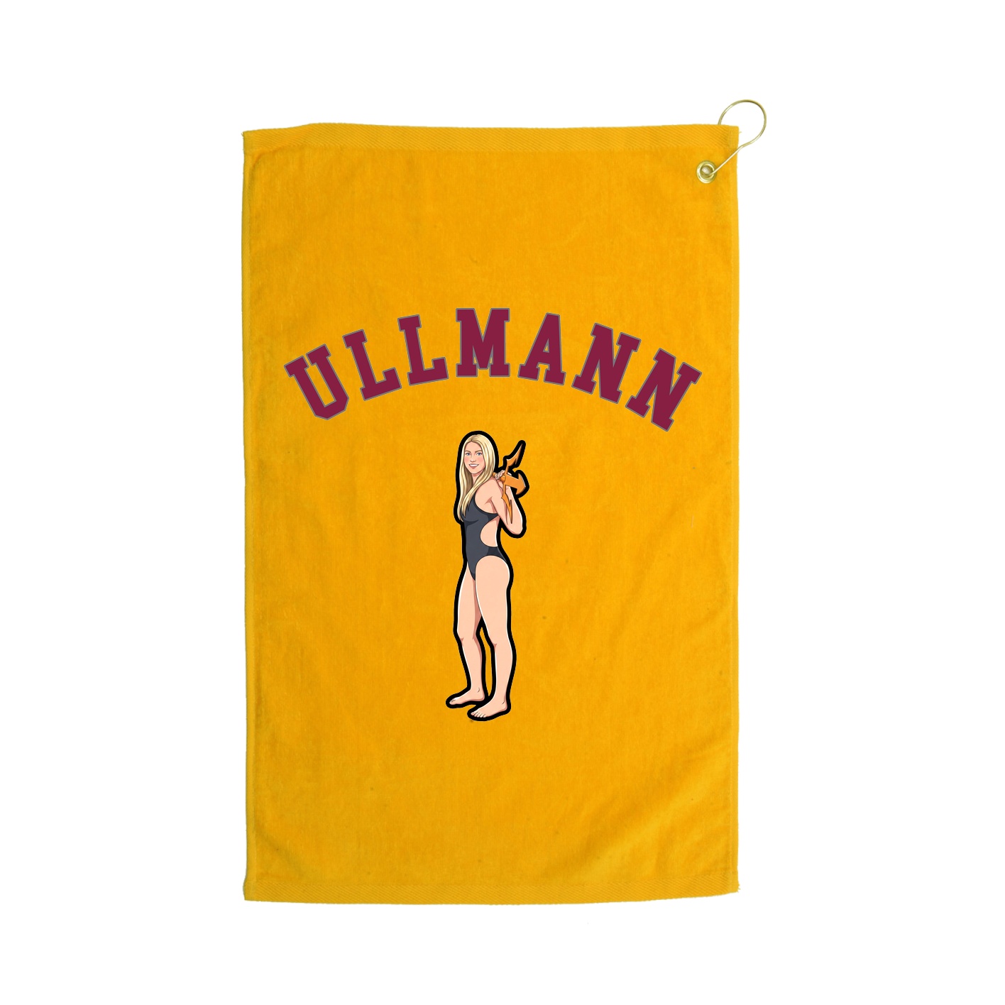 Golf Towel — Shirsey Arch in Gold