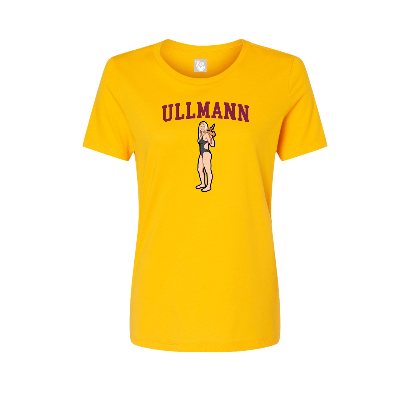 Fitted Women's Tee — Shirsey in Gold