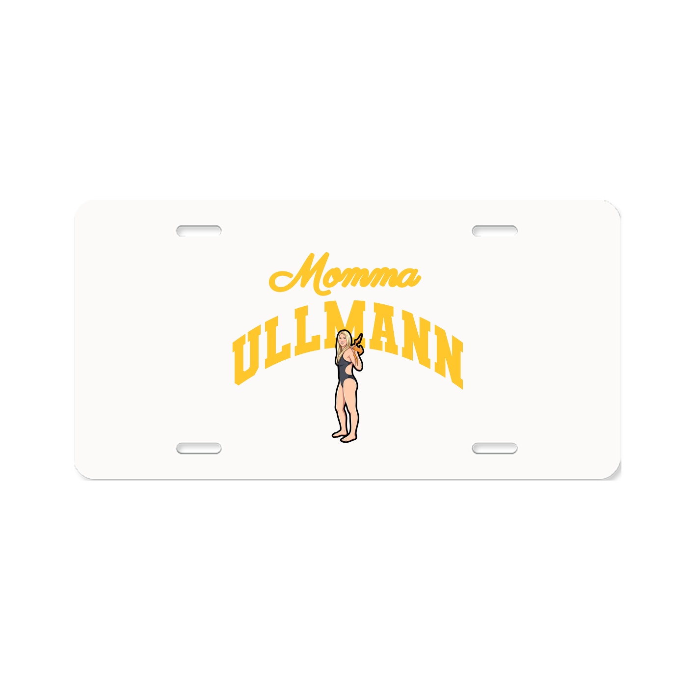 License Plate — Mothers Day Arch in Classic