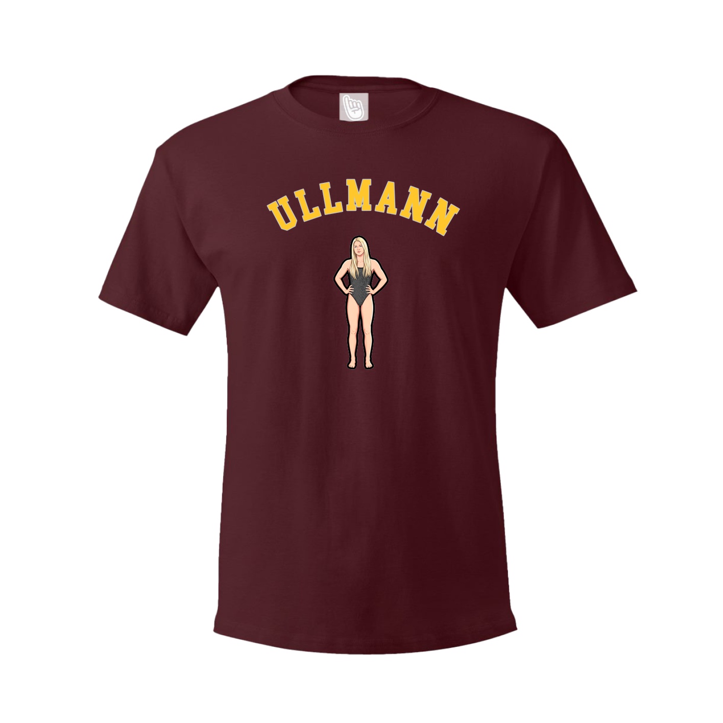 Youth Tee — Shirsey Arch in Maroon