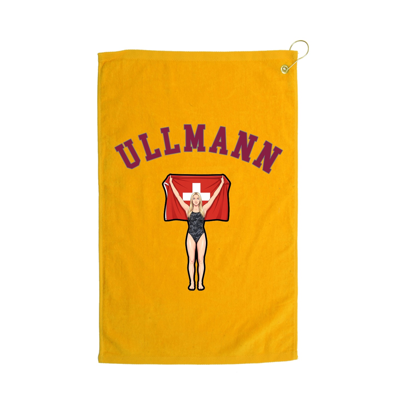 Golf Towel — Shirsey Arch in Gold