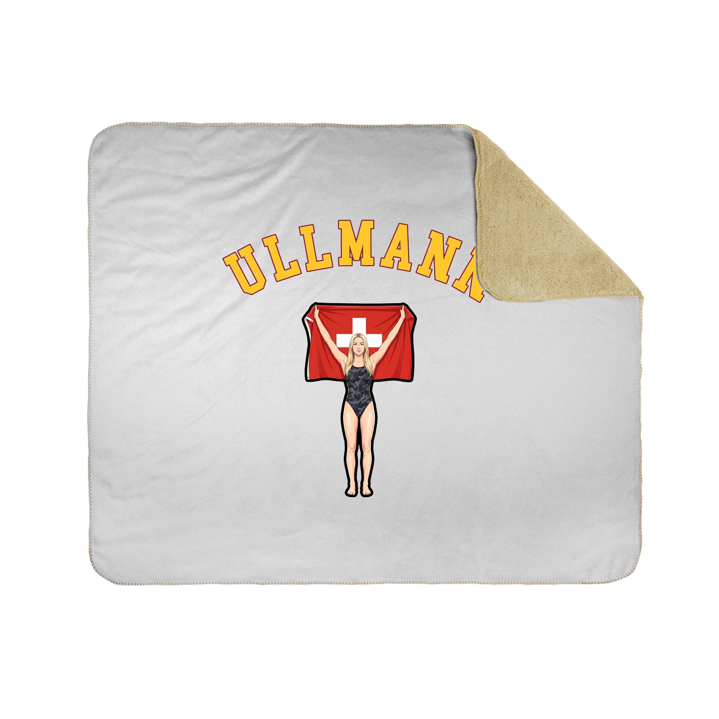 Throw Blanket — Shirsey Arch in White