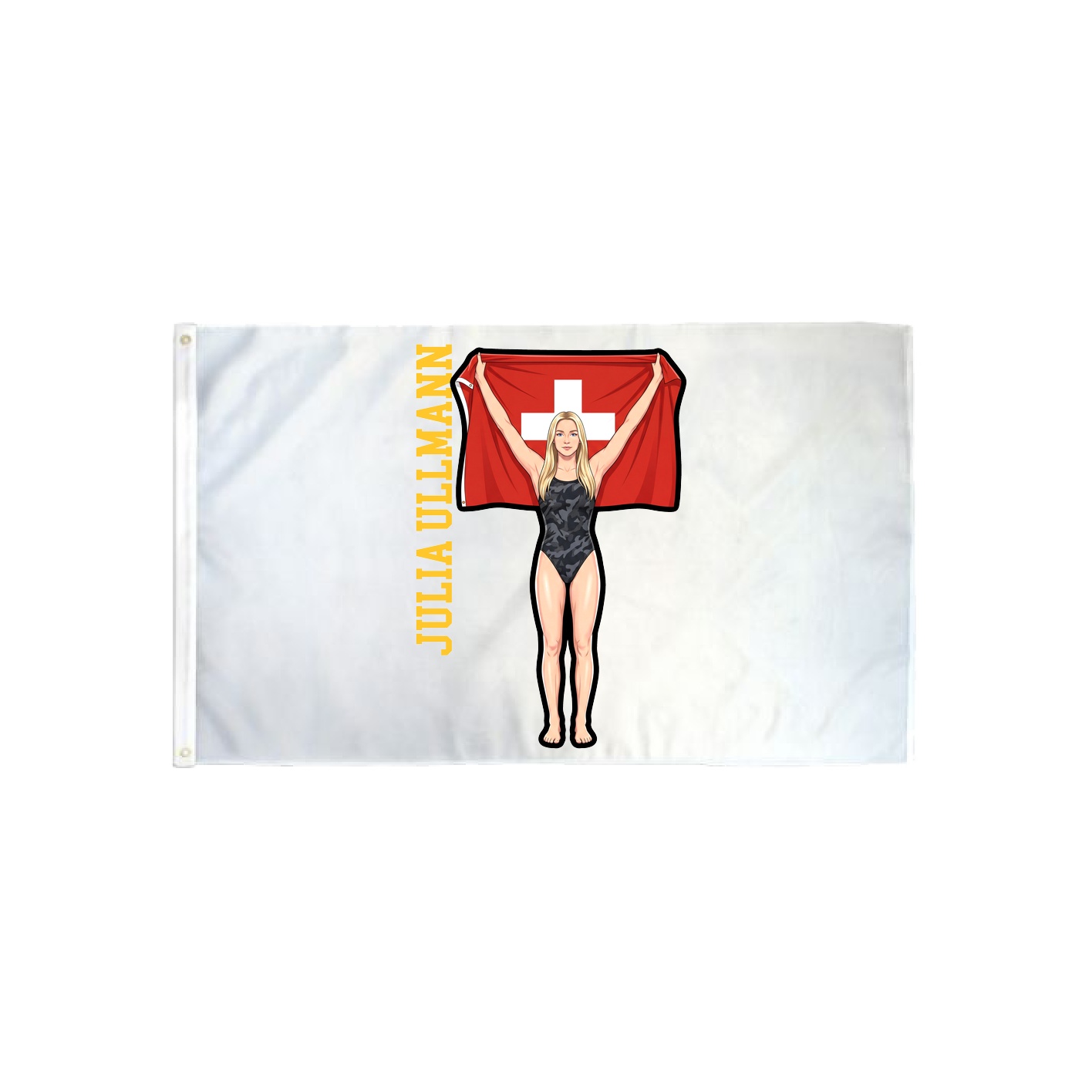 3x5 Flag — Name Vertical in Classic