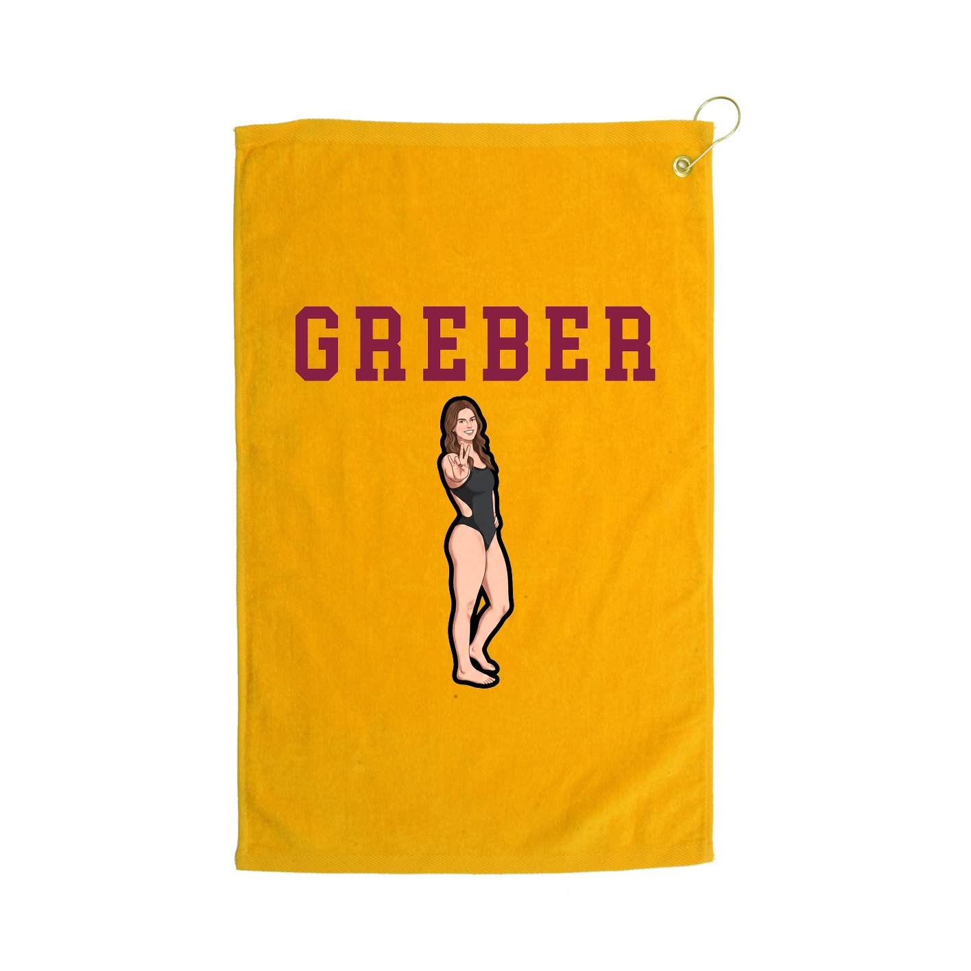 Golf Towel — Shirsey in Gold