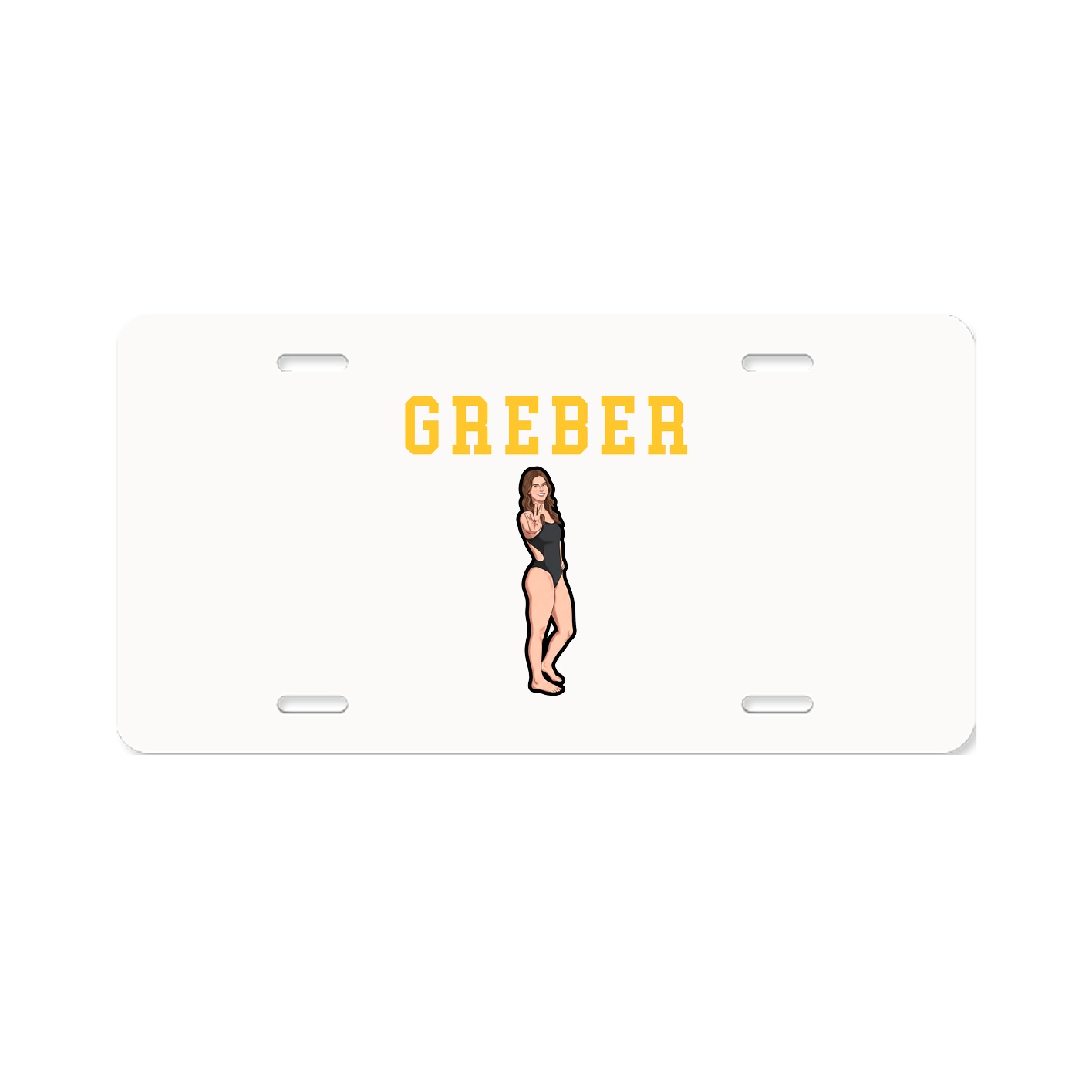 License Plate — Shirsey in Classic