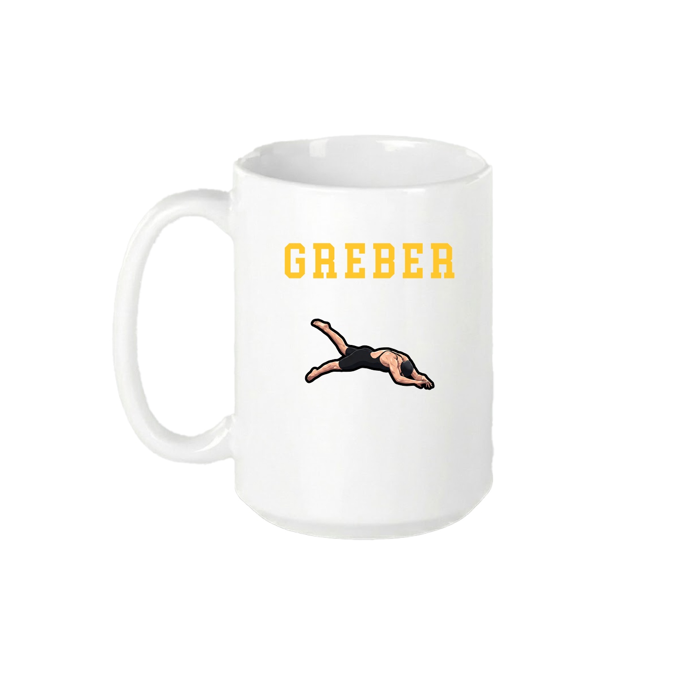 15oz Coffee Mug — Shirsey in White