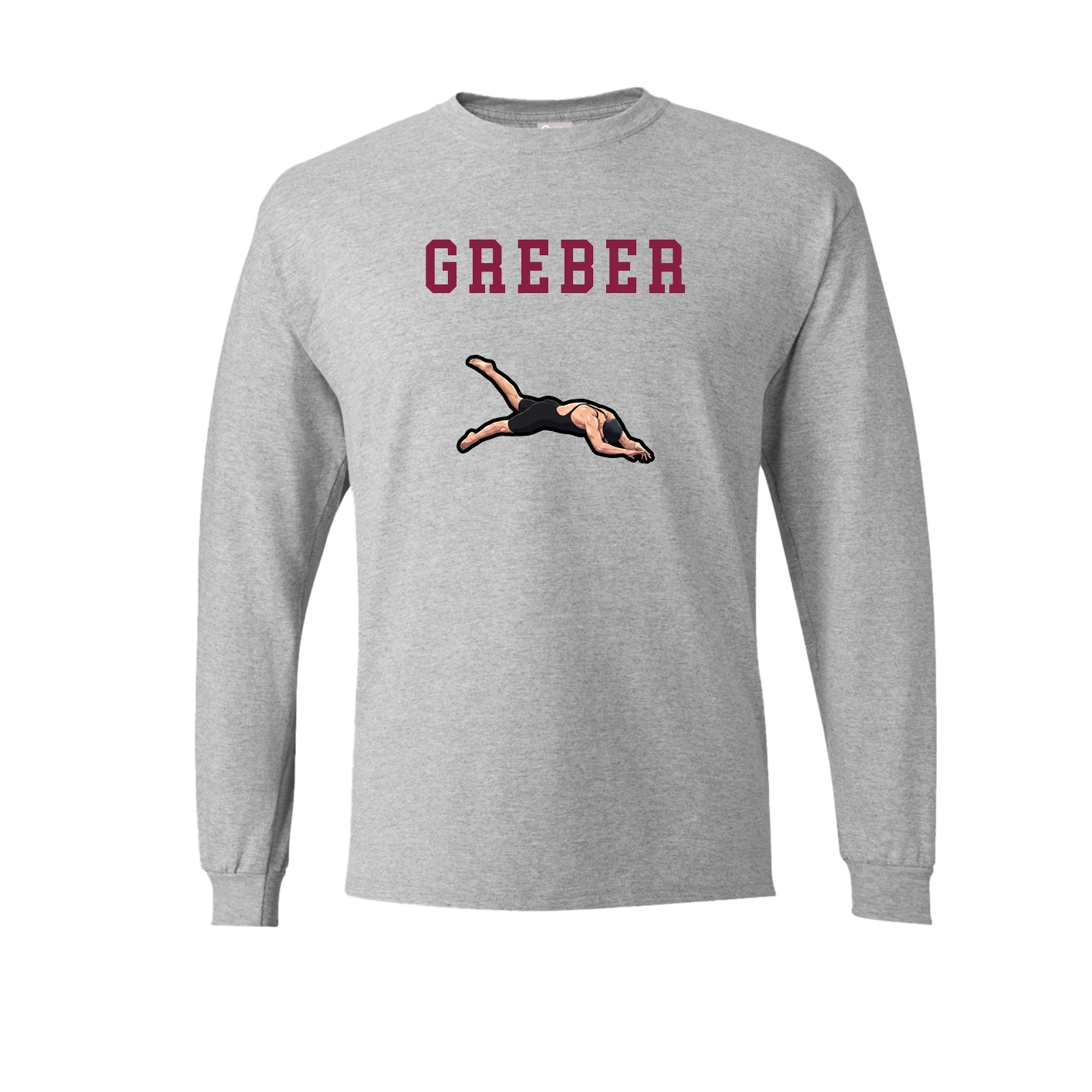 Long Sleeve Tee — Shirsey in Grey