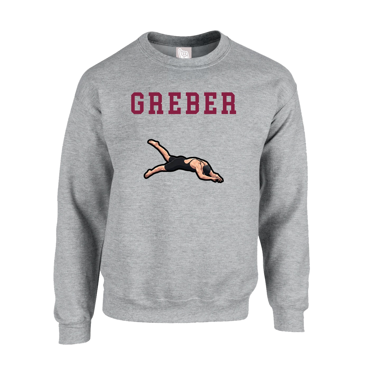 Fleece Crew — Shirsey in Grey