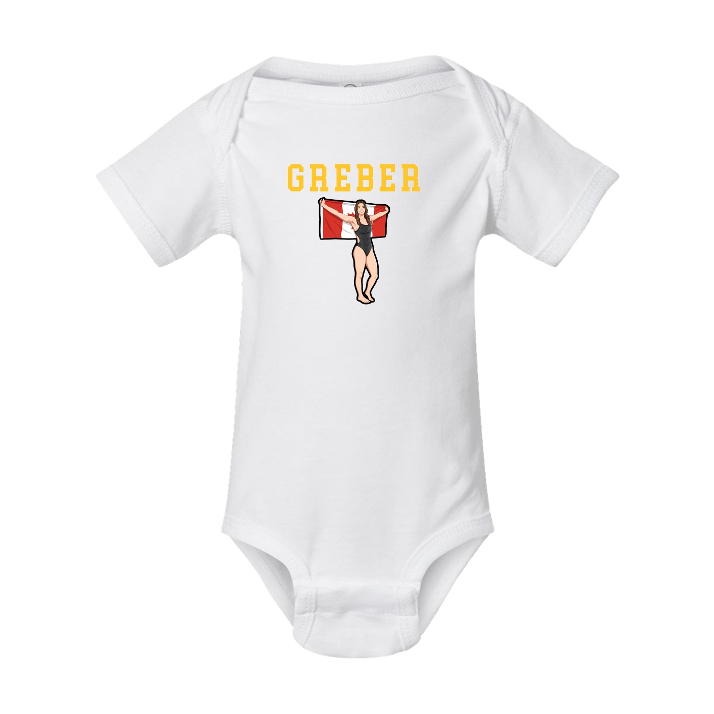 Baby Onesie — Shirsey in White